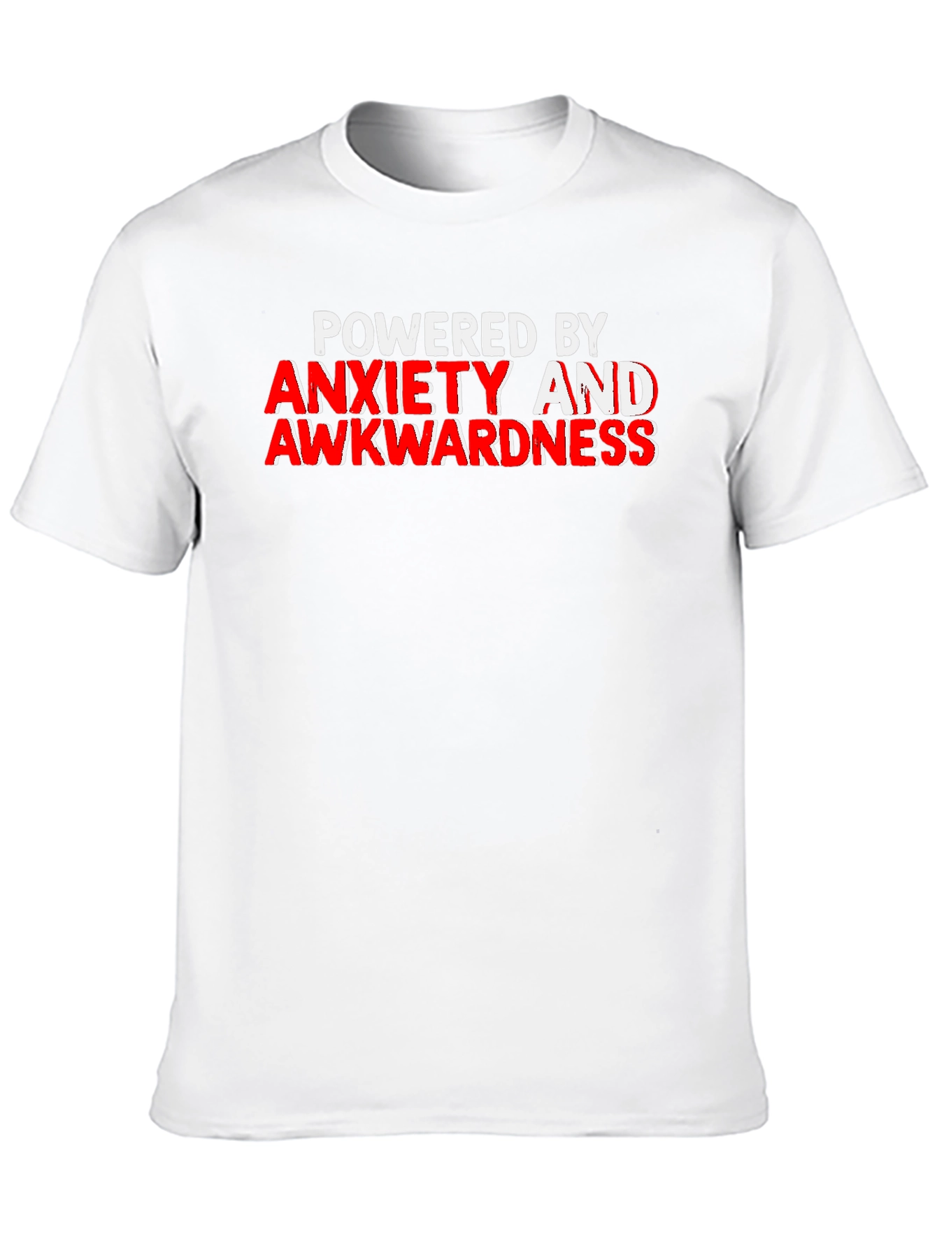 Anxiety & Awkwardness T-Shirt - Funny Slogan Tee