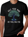 Rule Your Mind Tree Graphic Tee