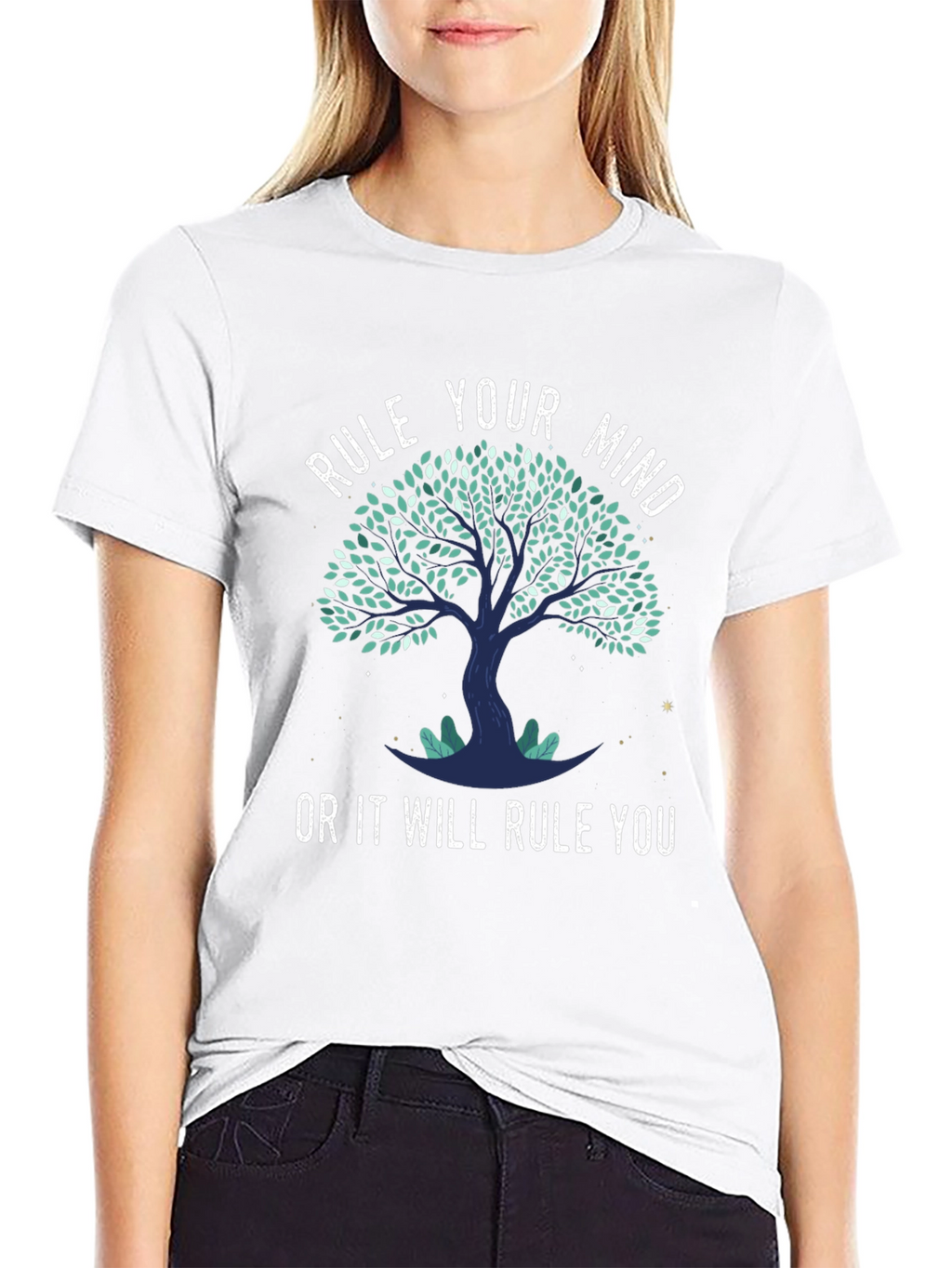 Rule Your Mind Tree Graphic Tee