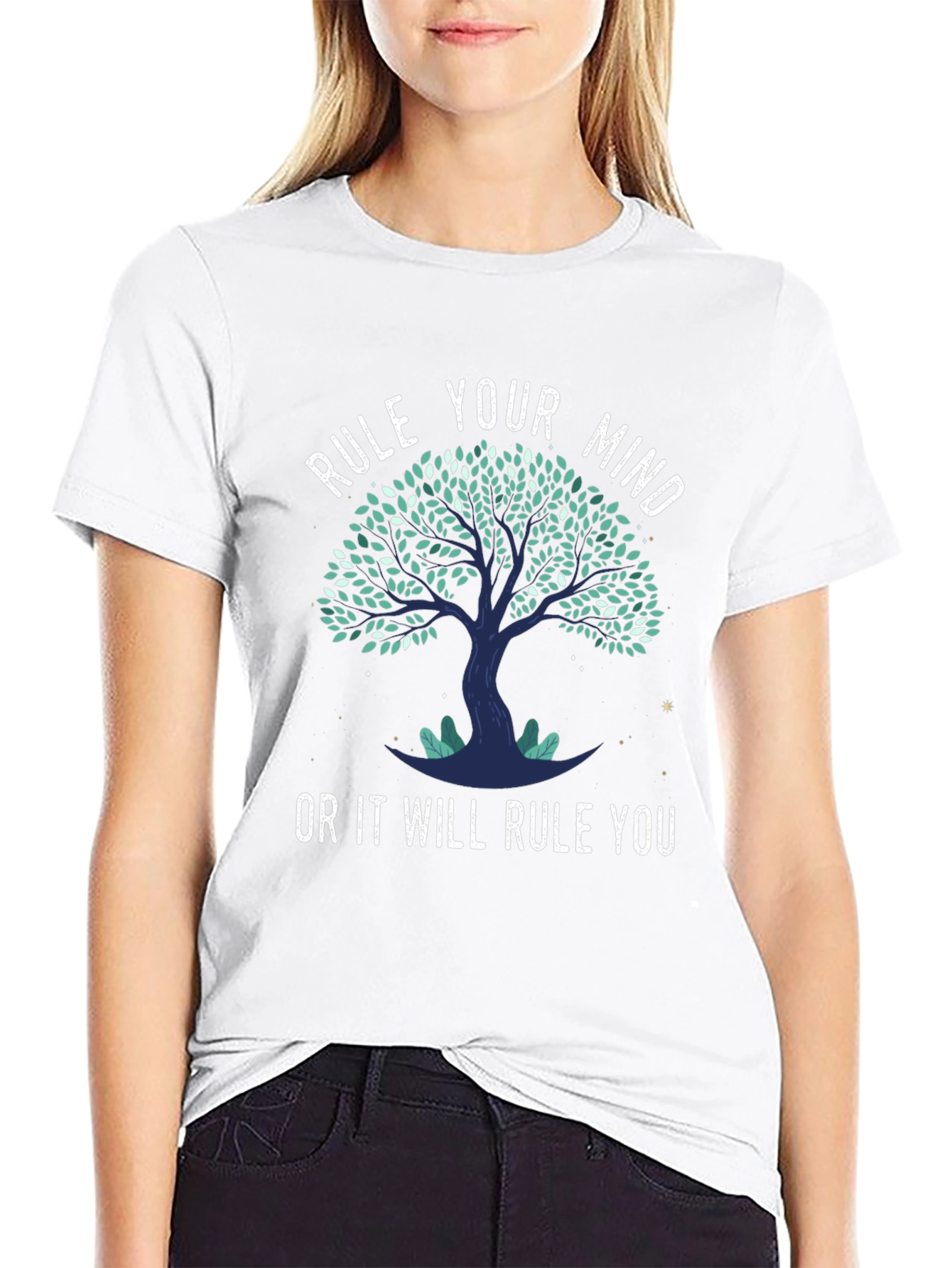 Rule Your Mind Tree Graphic Tee