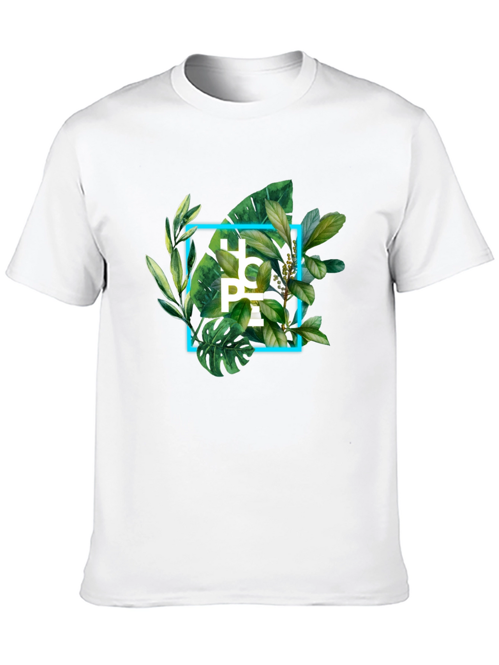 Hope Floral Graphic T-Shirt - Nature Inspired Design