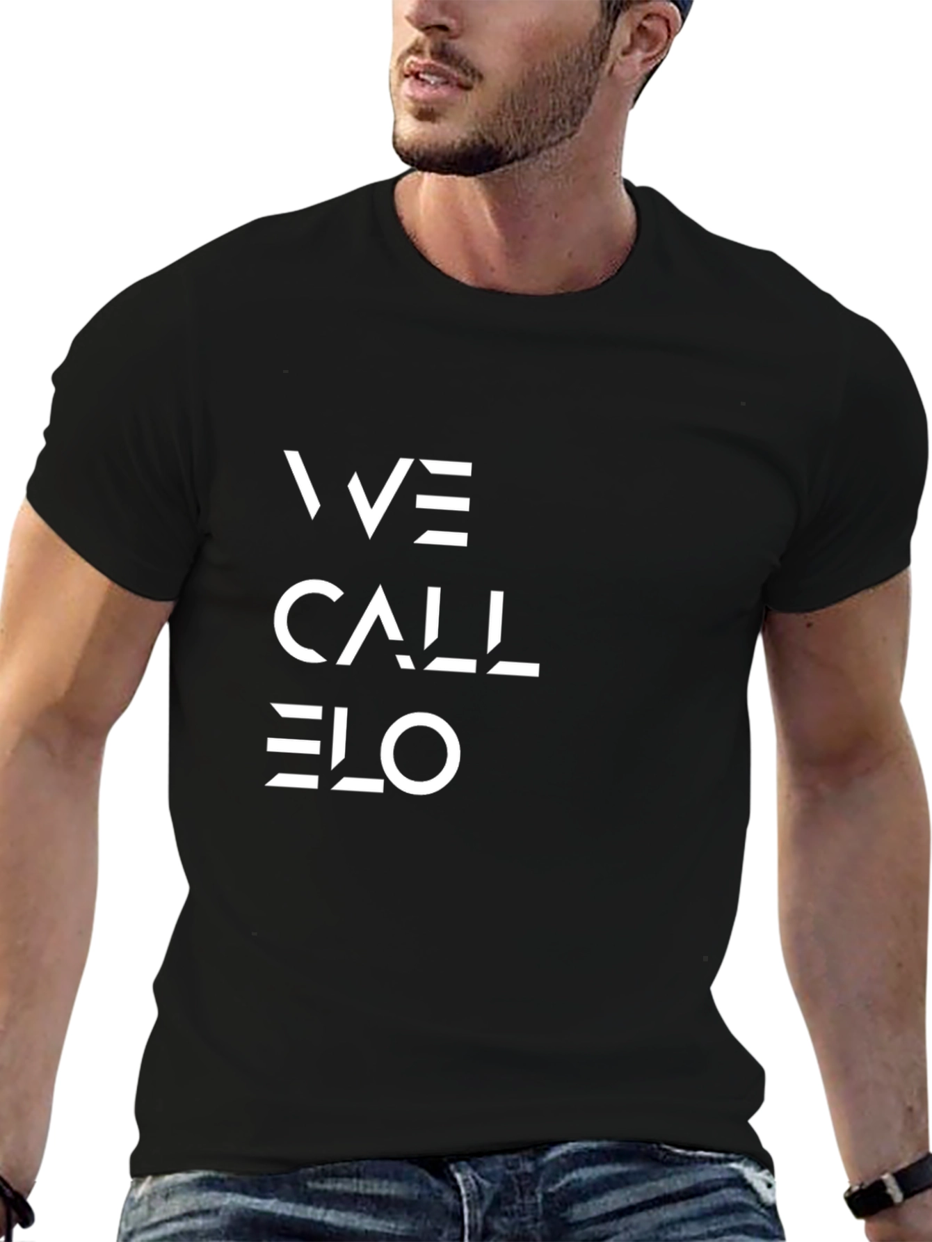 We Call ELO Black Graphic Tee
