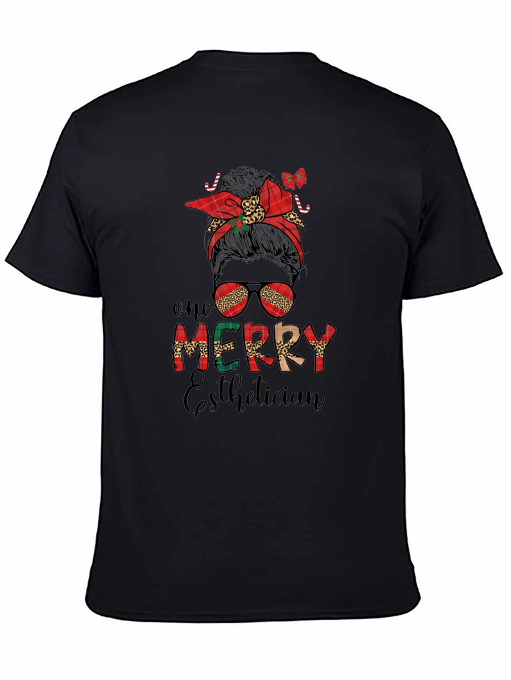 One Merry Esthetician Graphic T-Shirt
