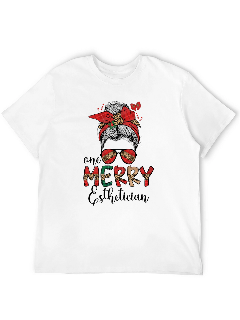 One Merry Esthetician Graphic T-Shirt