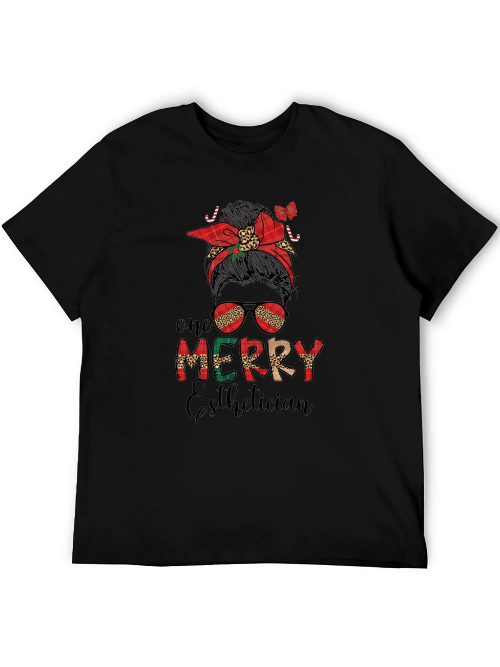 One Merry Esthetician Graphic T-Shirt