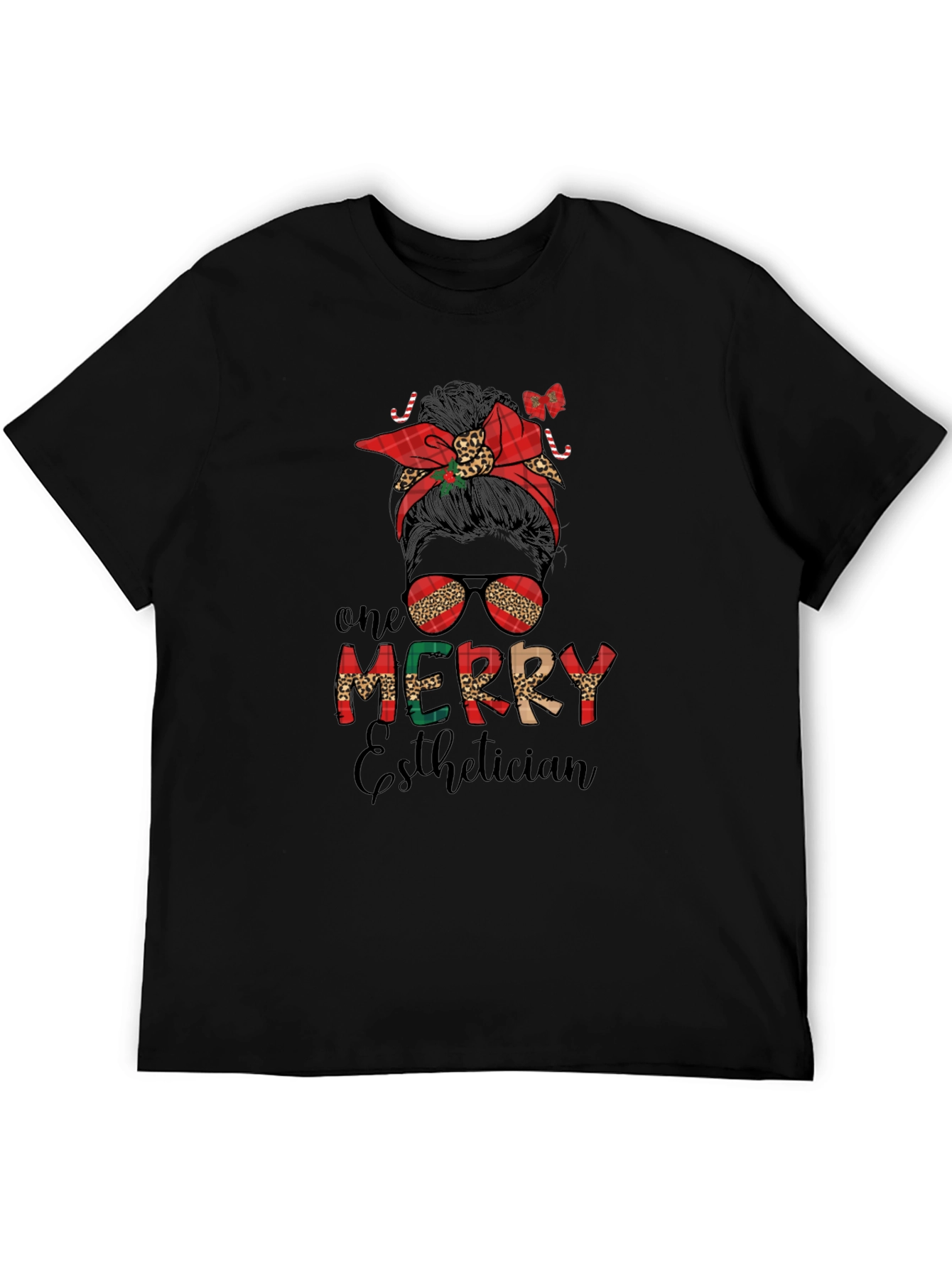 One Merry Esthetician Graphic T-Shirt