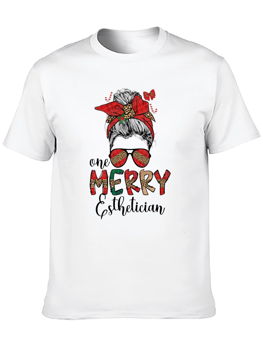 One Merry Esthetician Graphic T-Shirt