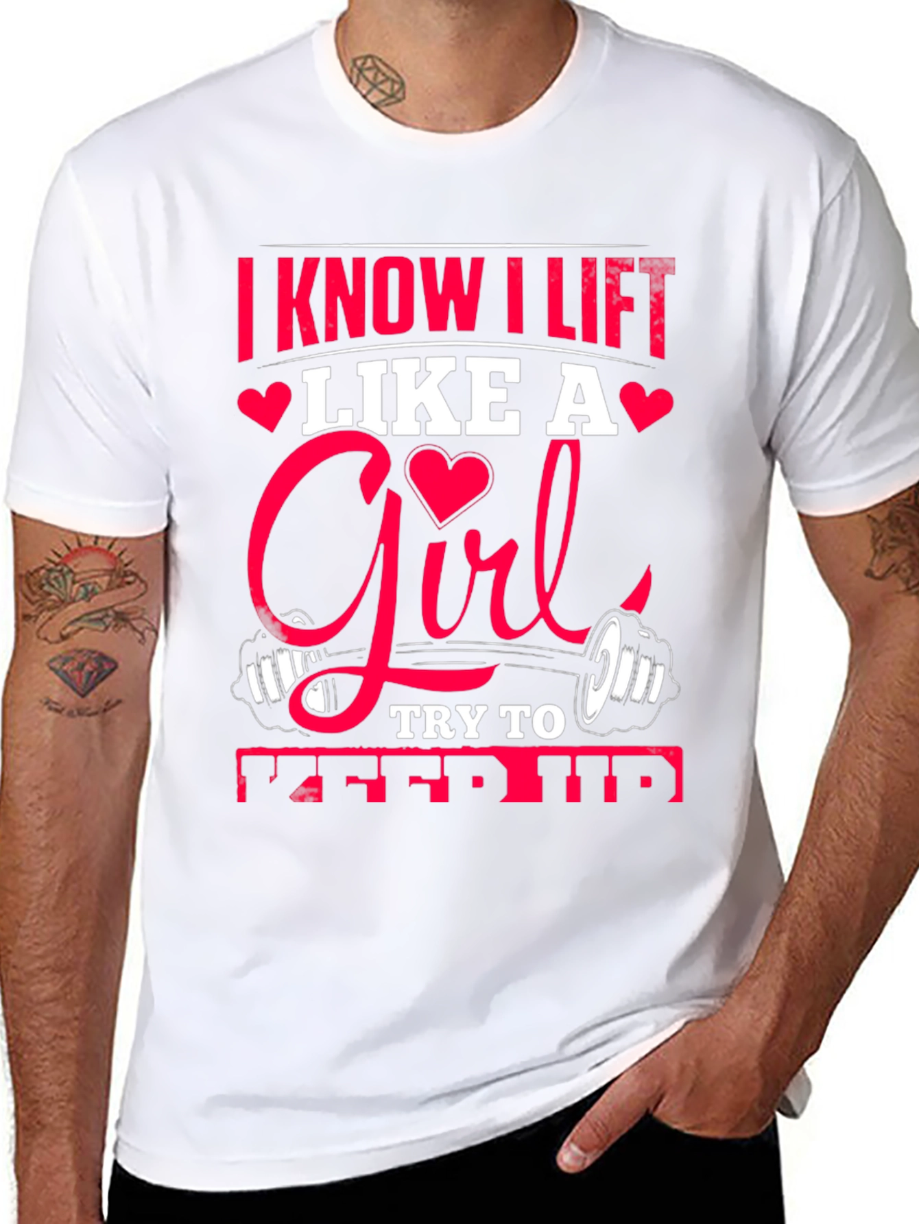 I Know I Lift Like A Girl T-Shirt