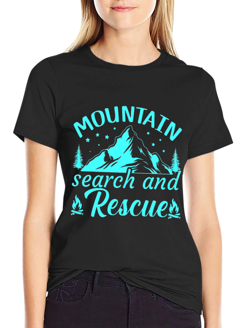 Mountain Search and Rescue Graphic T-Shirt
