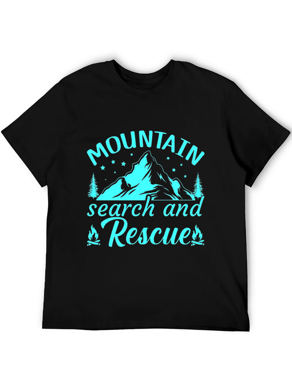Mountain Search and Rescue Graphic T-Shirt