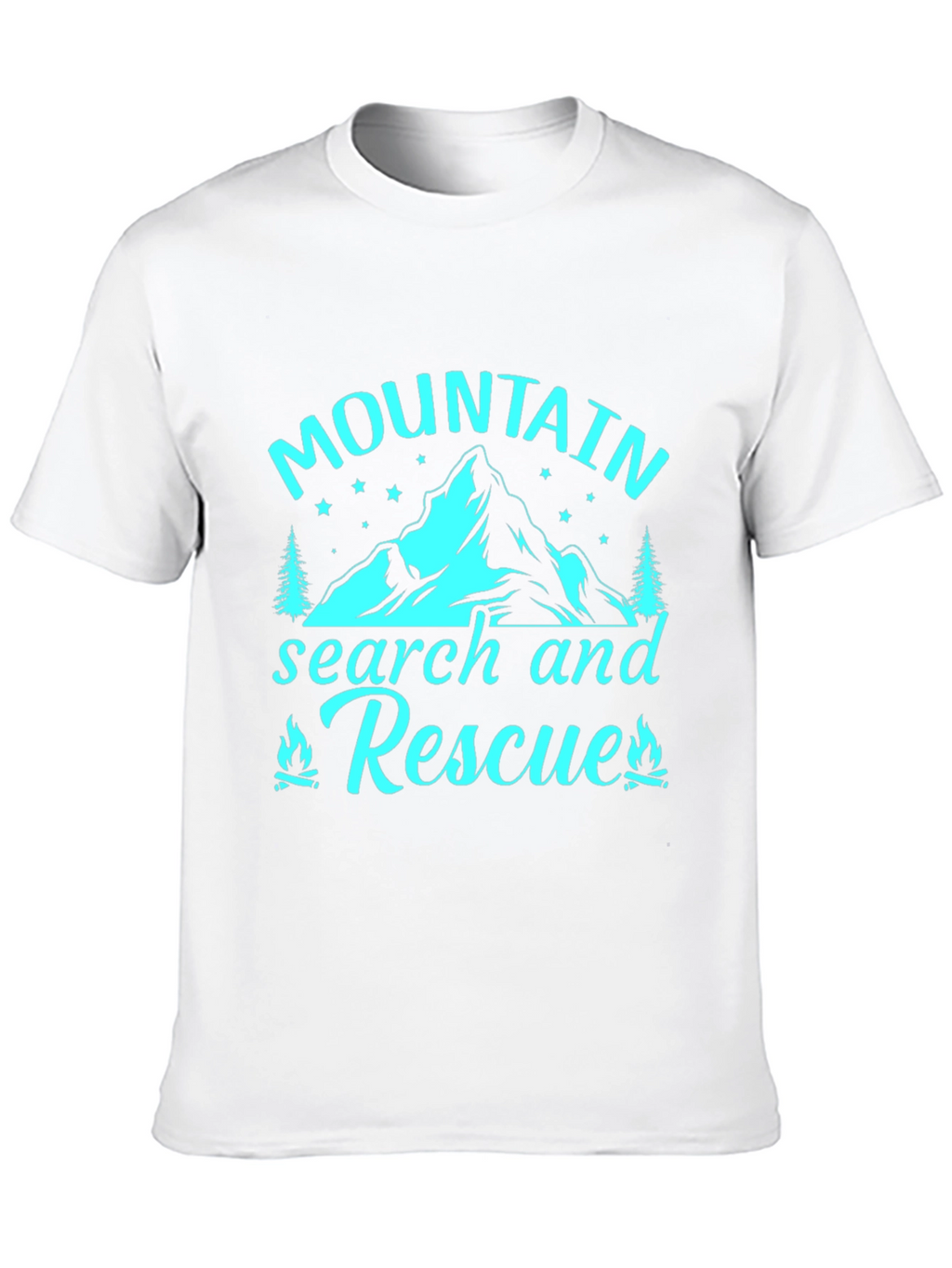 Mountain Search and Rescue Graphic T-Shirt
