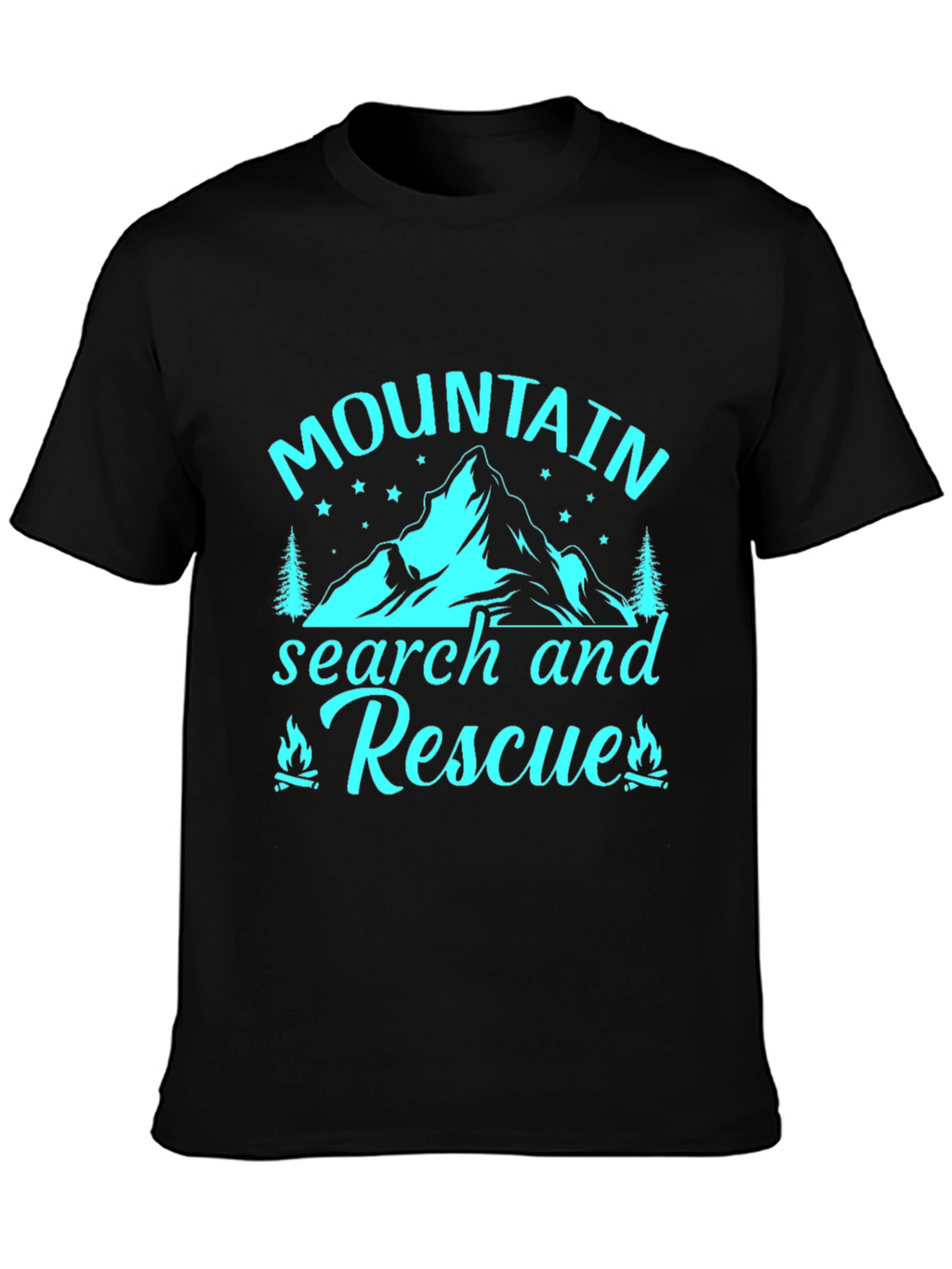 Mountain Search and Rescue Graphic T-Shirt