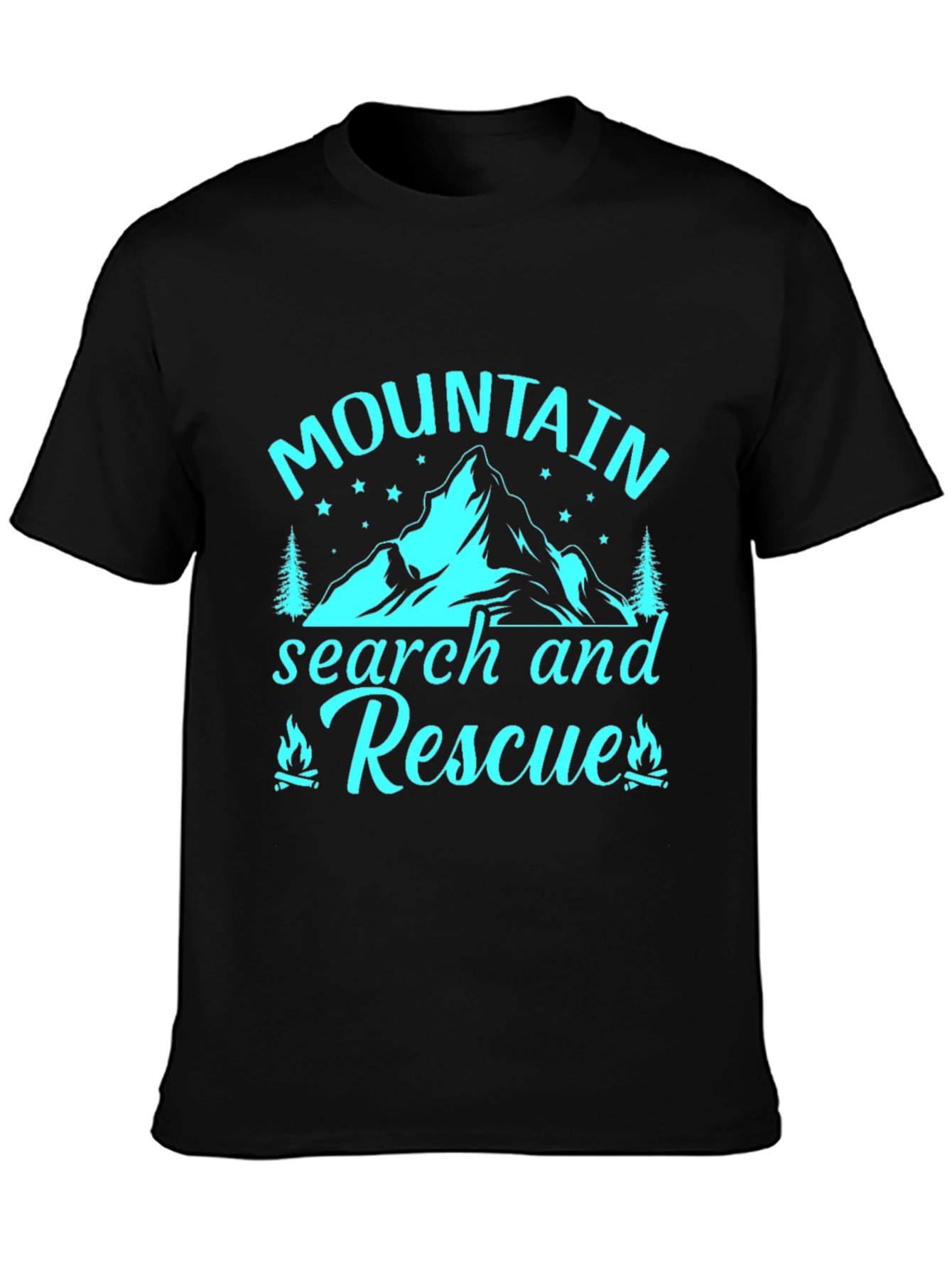 Mountain Search and Rescue Graphic T-Shirt