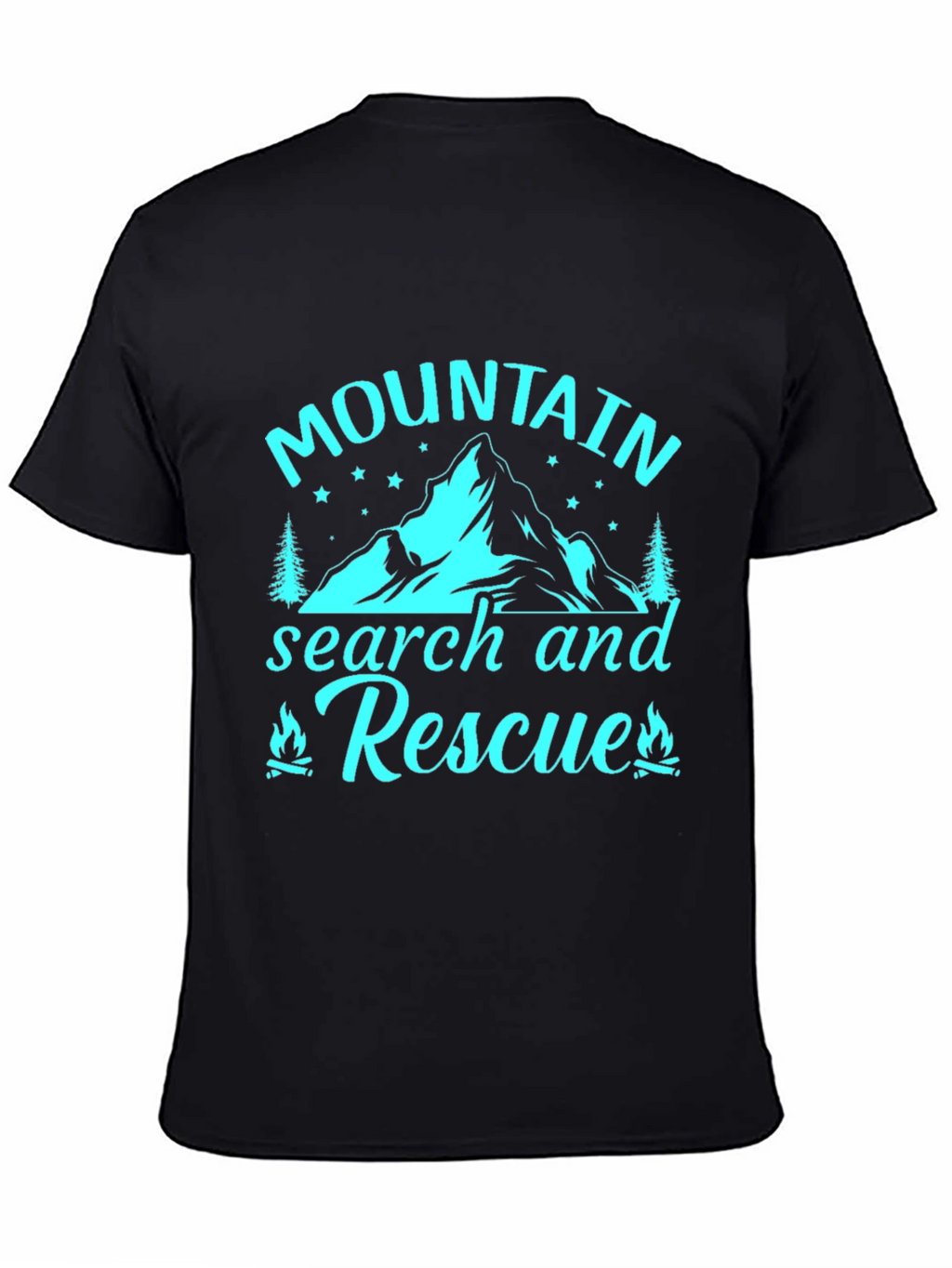 Mountain Search and Rescue Graphic T-Shirt
