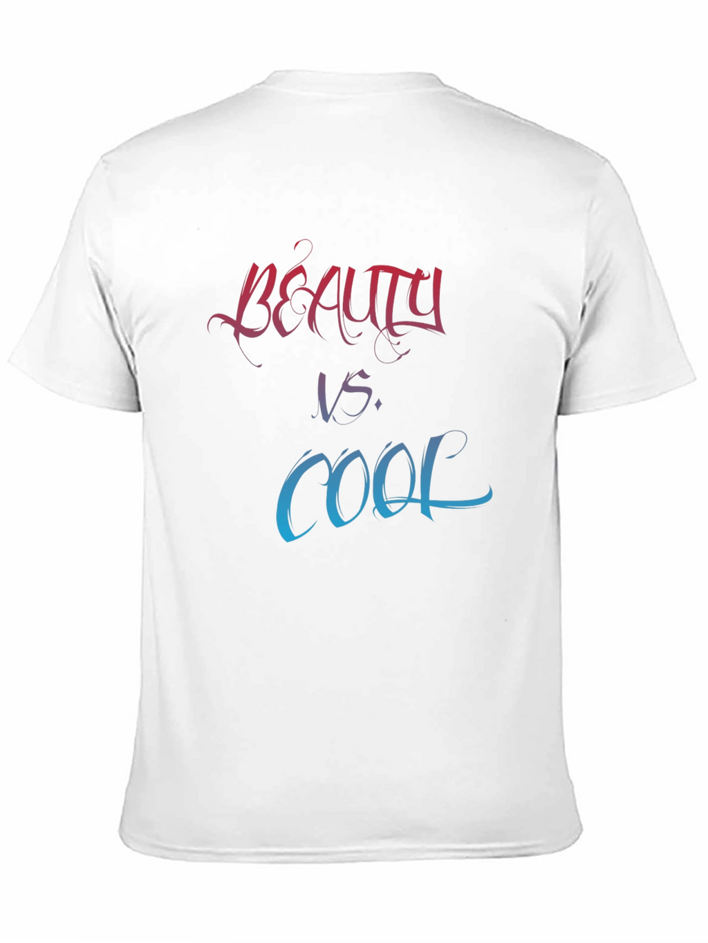 Beauty vs. Cool Graphic T-Shirt