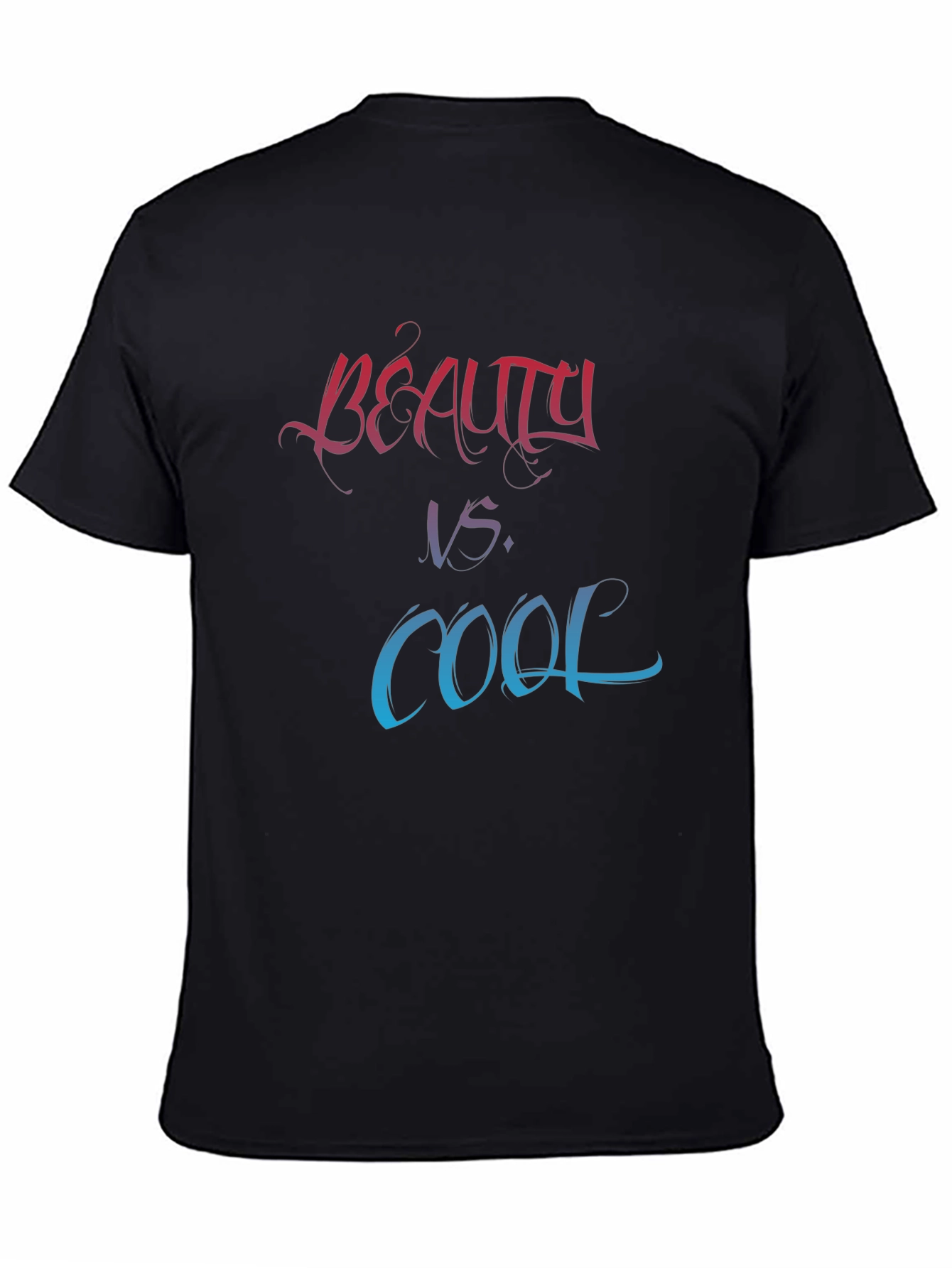 Beauty vs. Cool Graphic T-Shirt