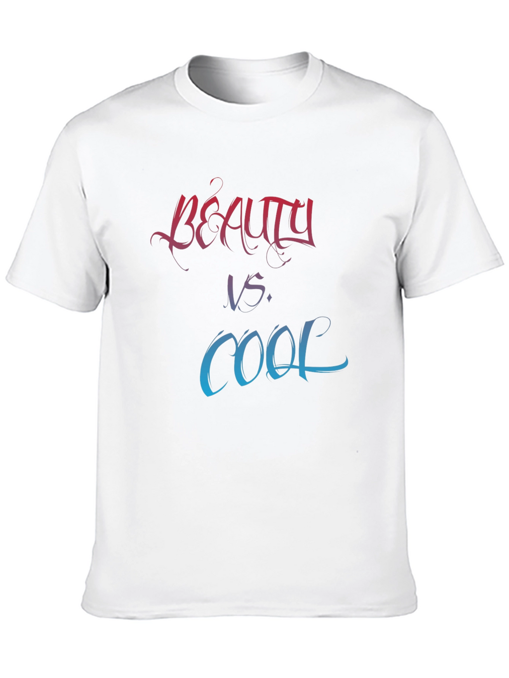 Beauty vs. Cool Graphic T-Shirt