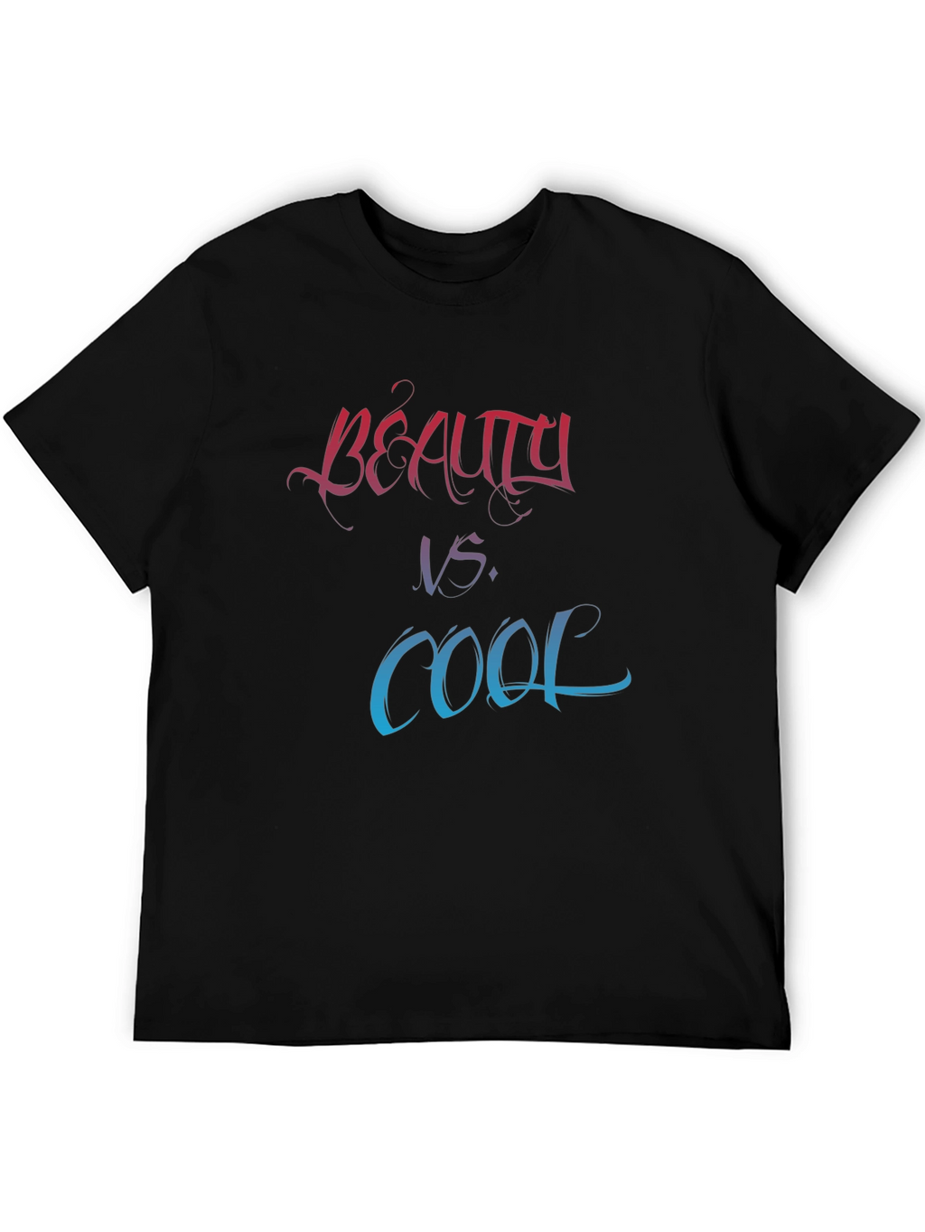 Beauty vs. Cool Graphic T-Shirt