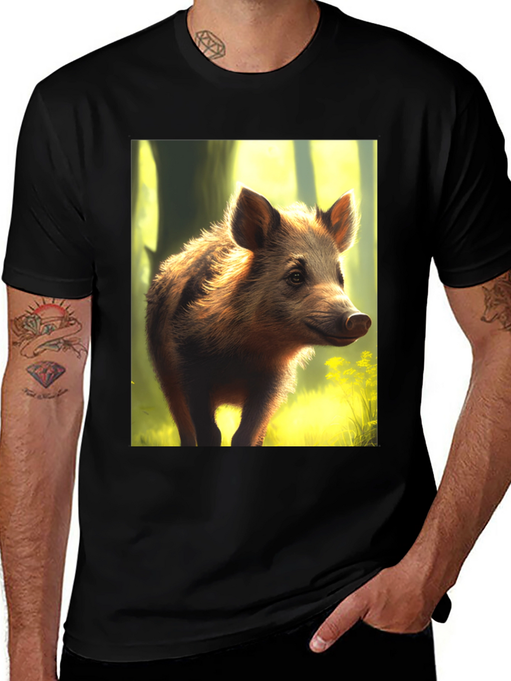 Wild Boar Graphic Tee