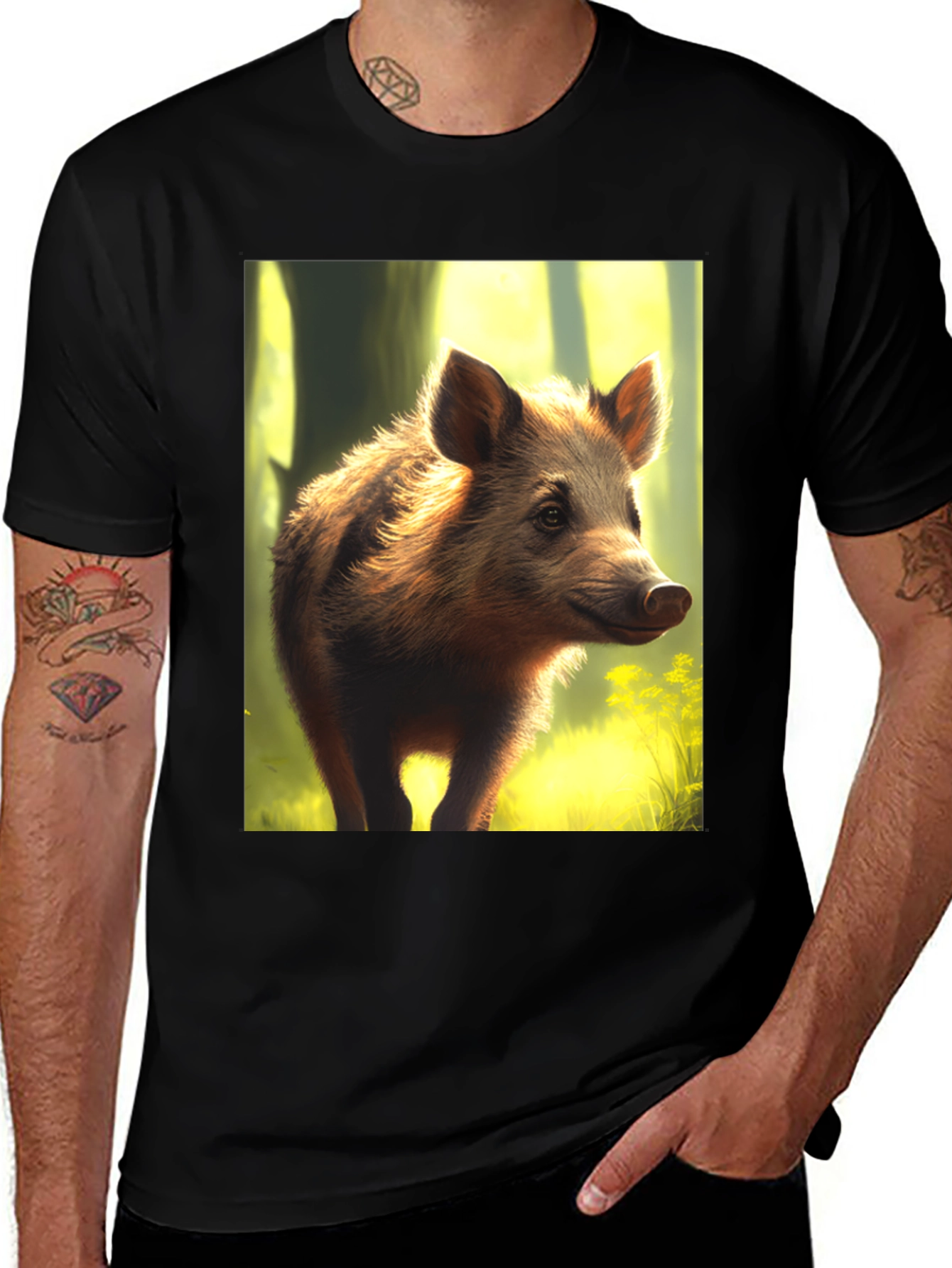 Wild Boar Graphic Tee