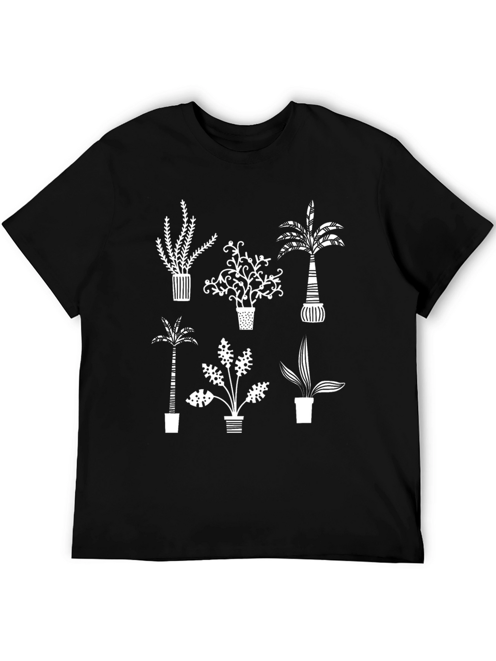 Botanical Print Tee - Modern Plant Lovers T-Shirt