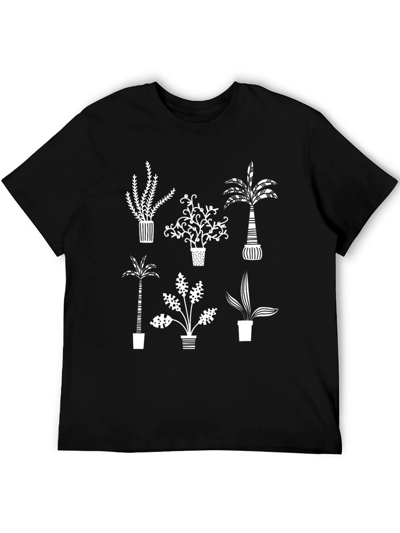 Botanical Print Tee - Modern Plant Lovers T-Shirt