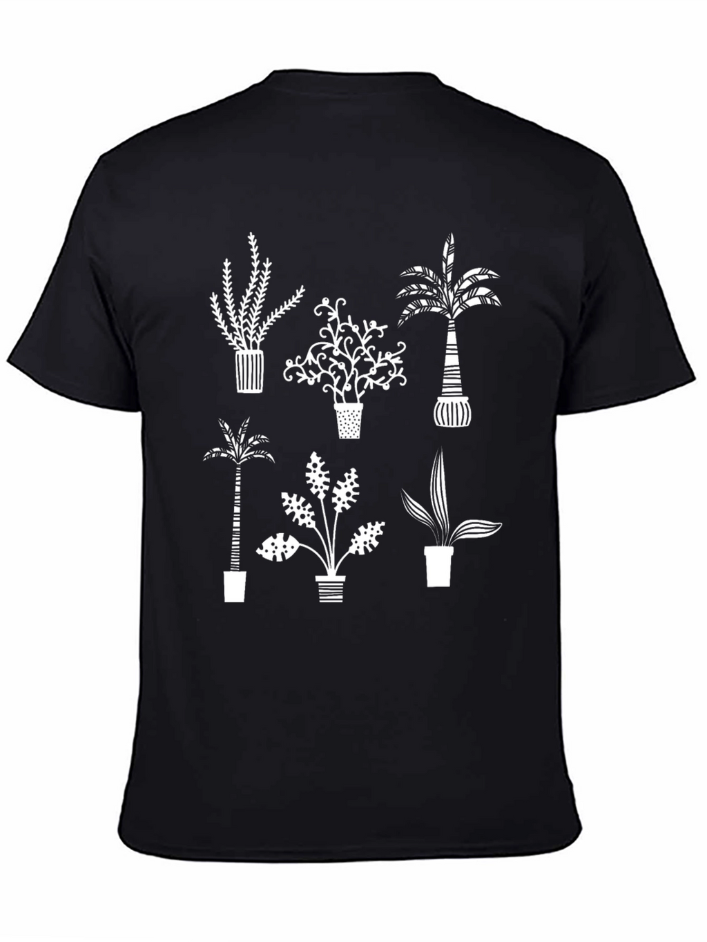 Botanical Print Tee - Modern Plant Lovers T-Shirt