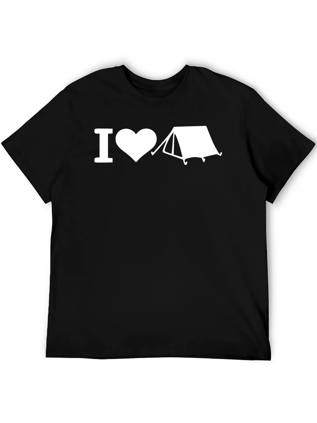 I Heart Camping Tee - Outdoor Adventure T-Shirt