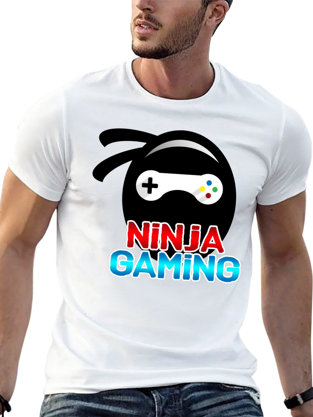 Ninja Gaming Black T-Shirt