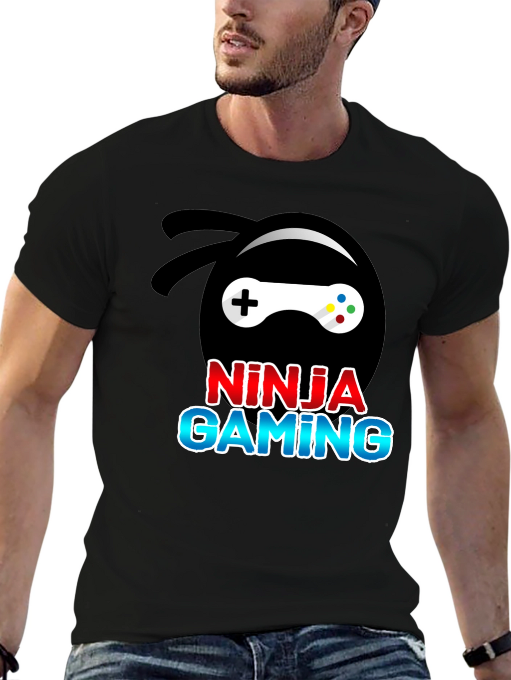 Ninja Gaming Black T-Shirt