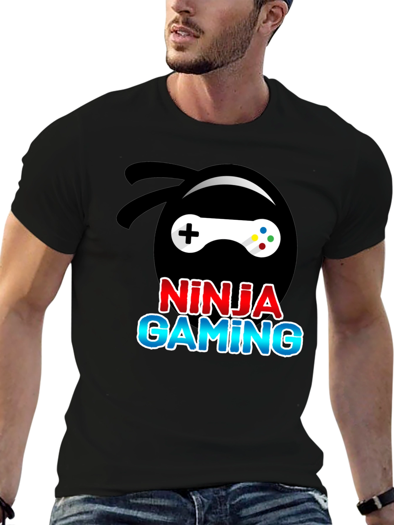 Ninja Gaming Black T-Shirt
