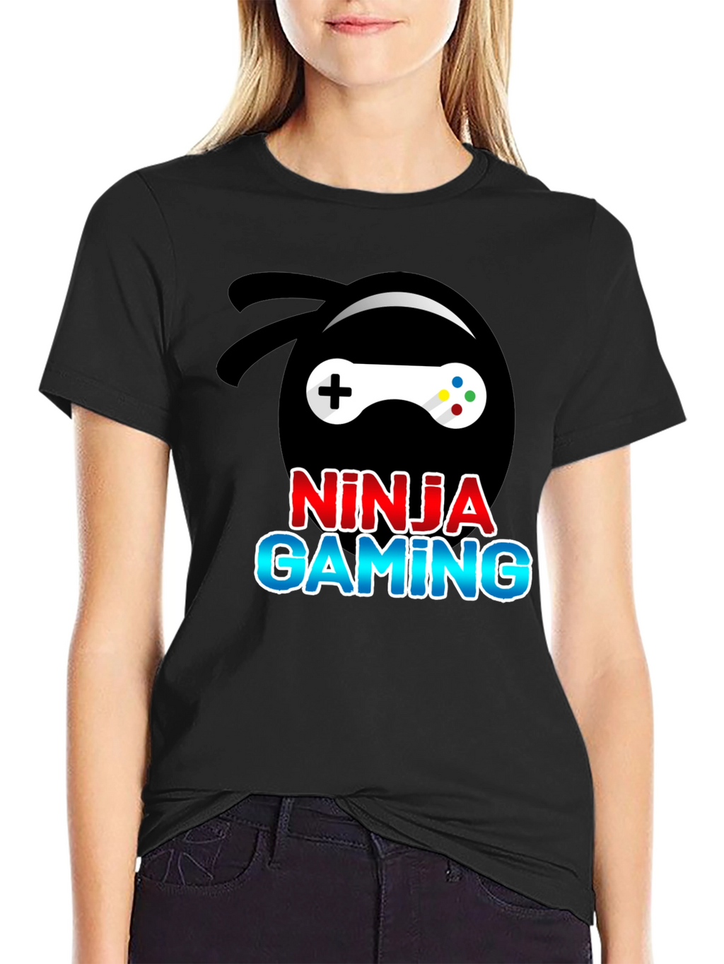 Ninja Gaming Black T-Shirt