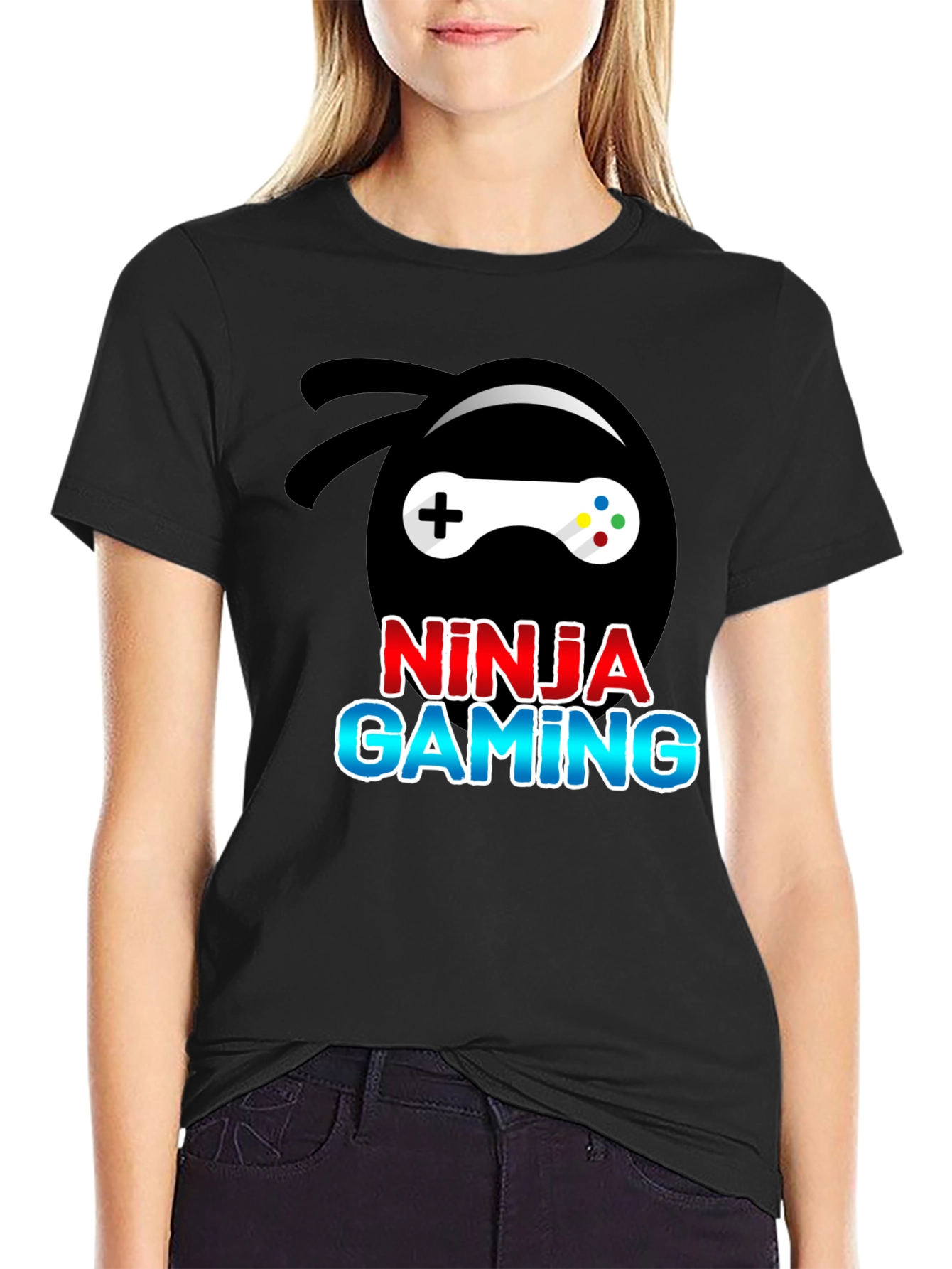 Ninja Gaming Black T-Shirt