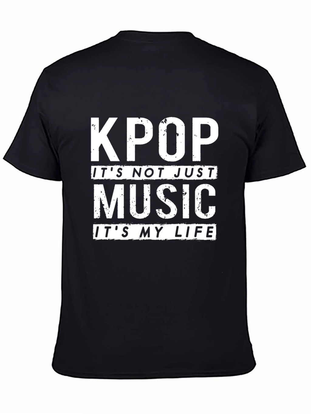 KPOP Its My Life Black T-Shirt