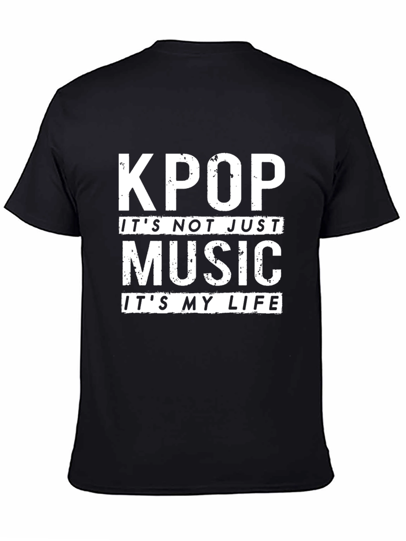 KPOP Its My Life Black T-Shirt