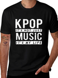 KPOP Its My Life Black T-Shirt