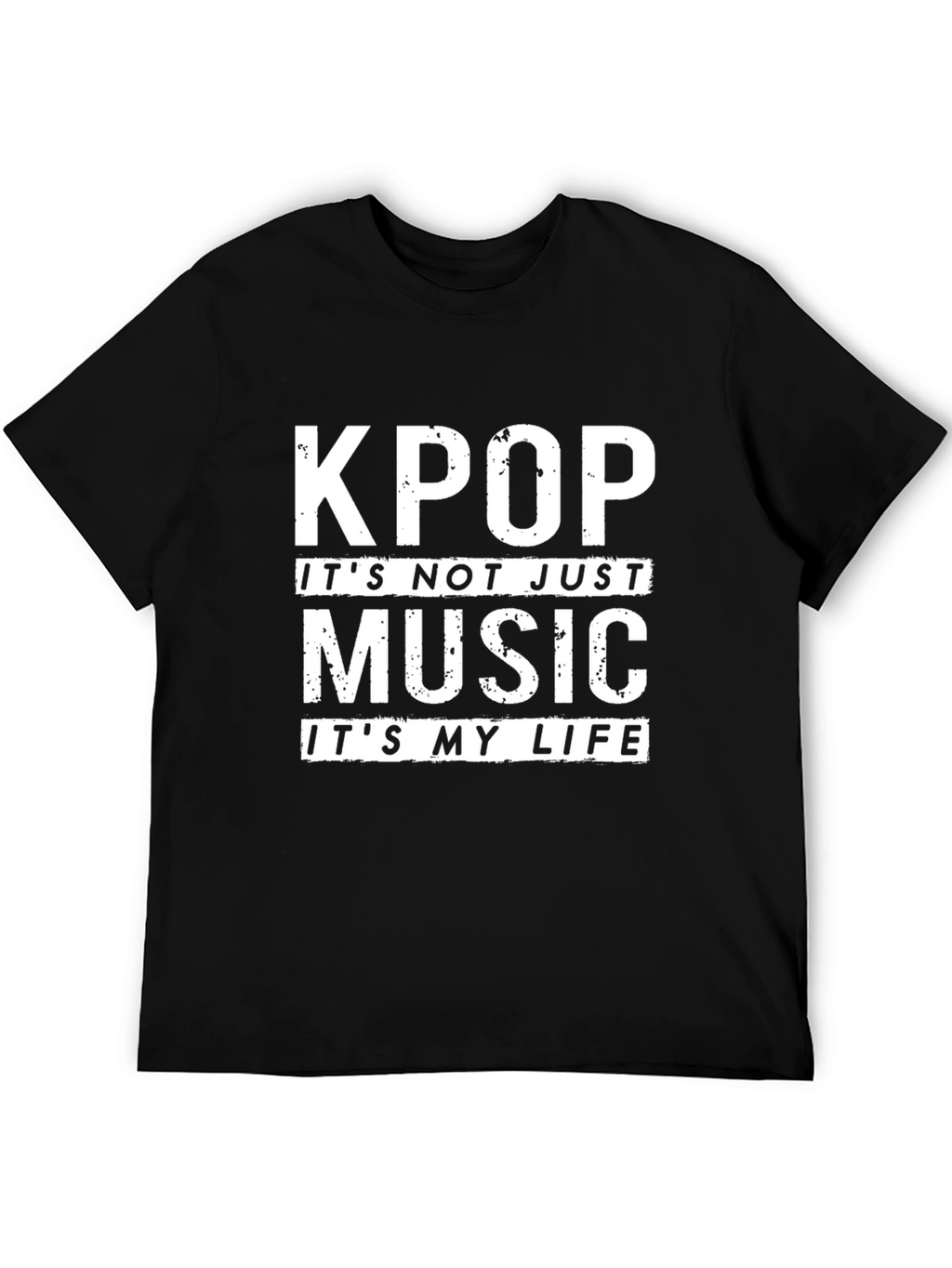 KPOP Its My Life Black T-Shirt
