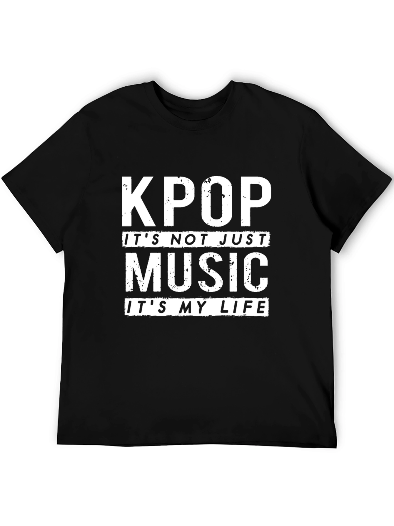 KPOP Its My Life Black T-Shirt