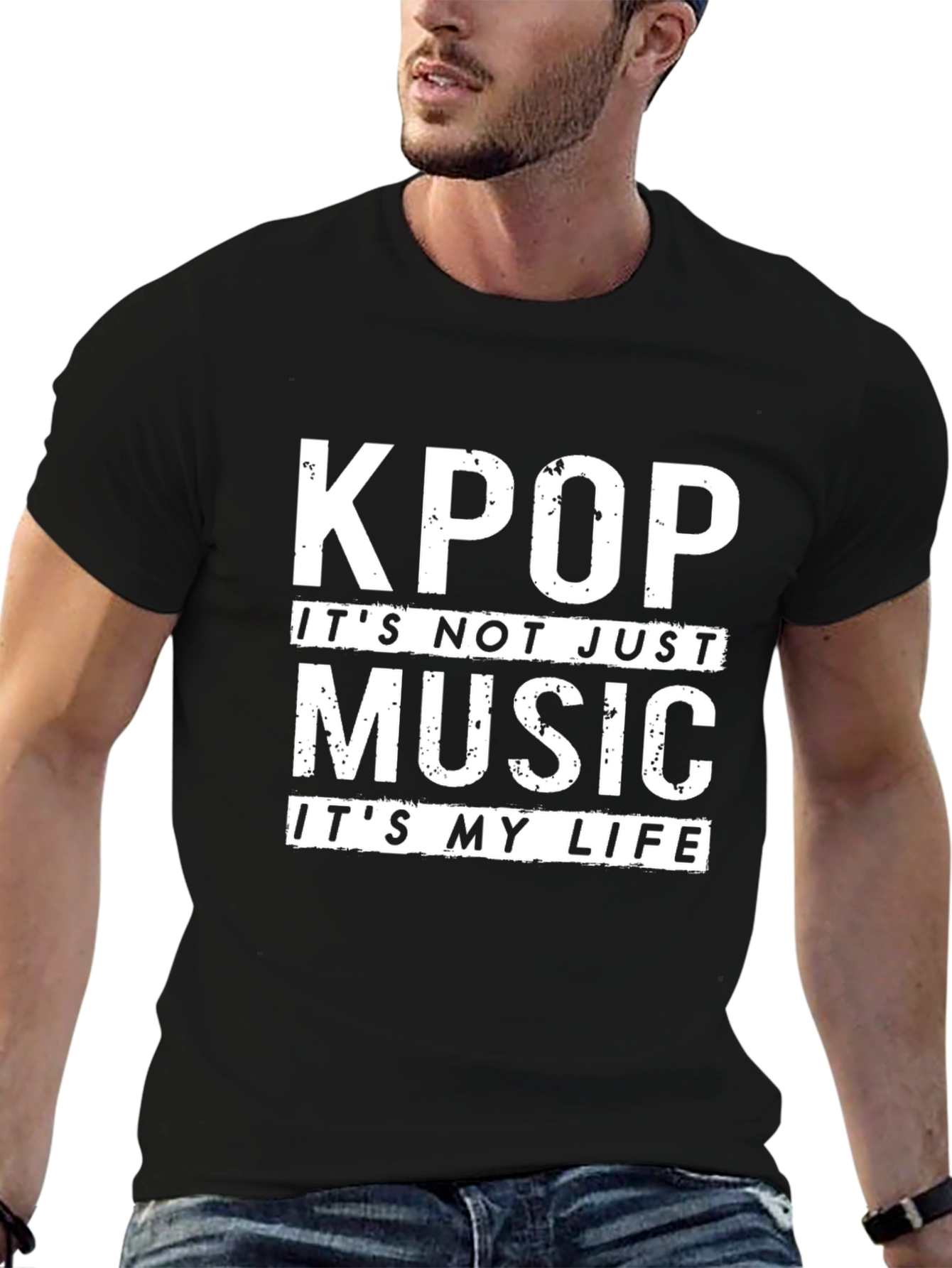 KPOP Its My Life Black T-Shirt