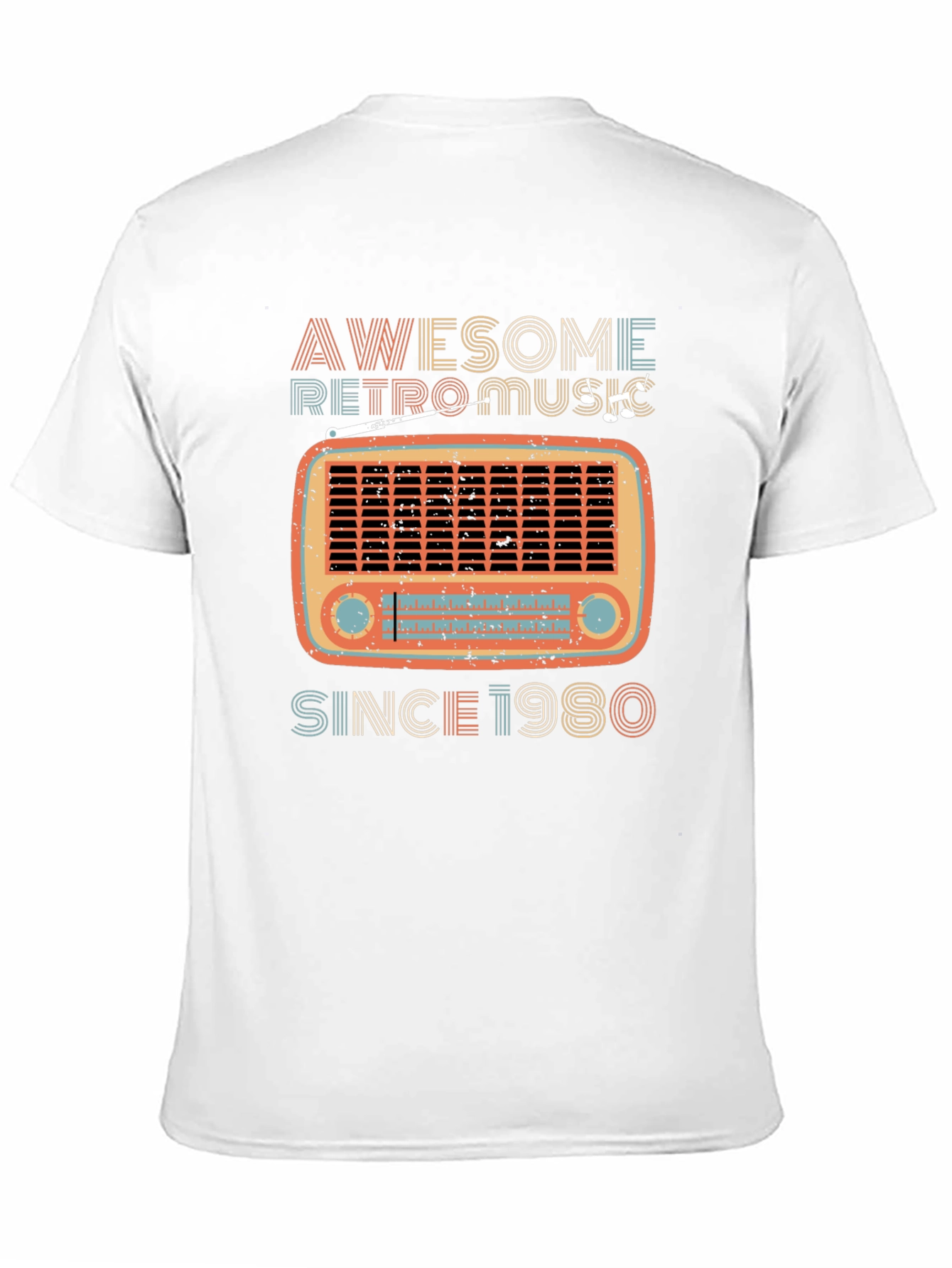 Awesome Retro Music Since 1980 T-Shirt