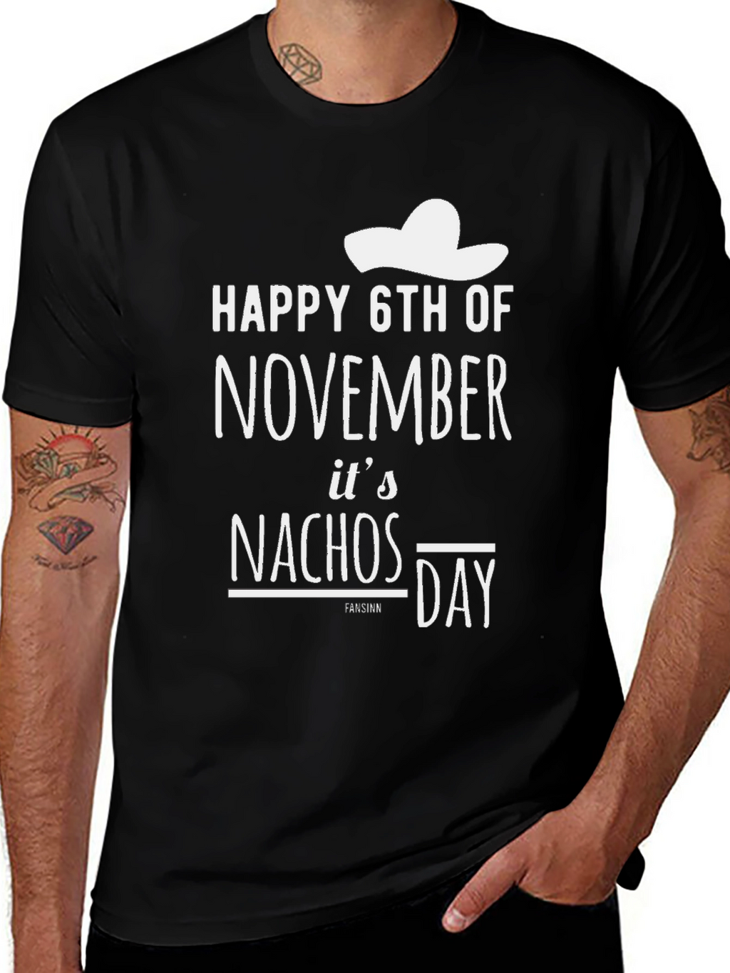 Happy 6th of November Nachos Day T-Shirt
