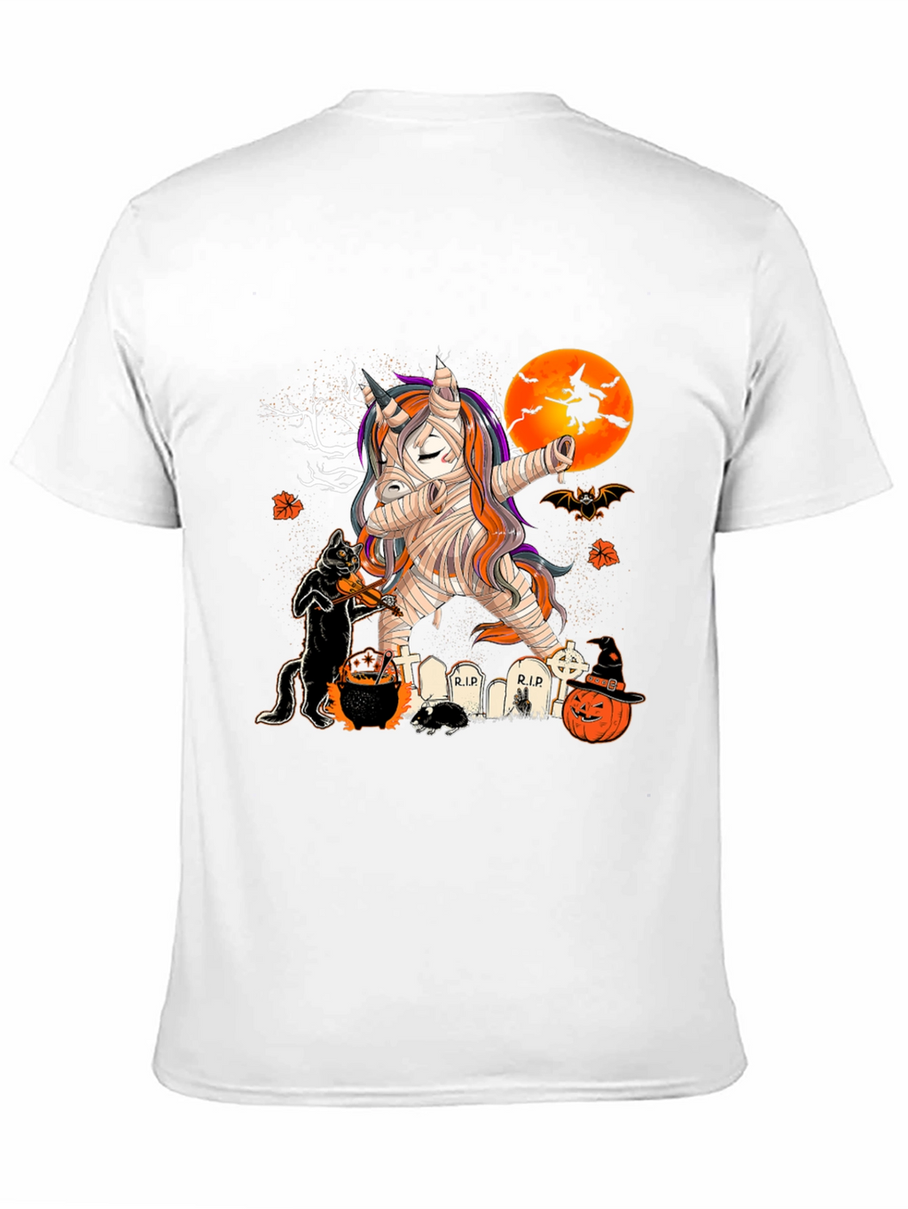 Halloween Mummy Unicorn T-Shirt