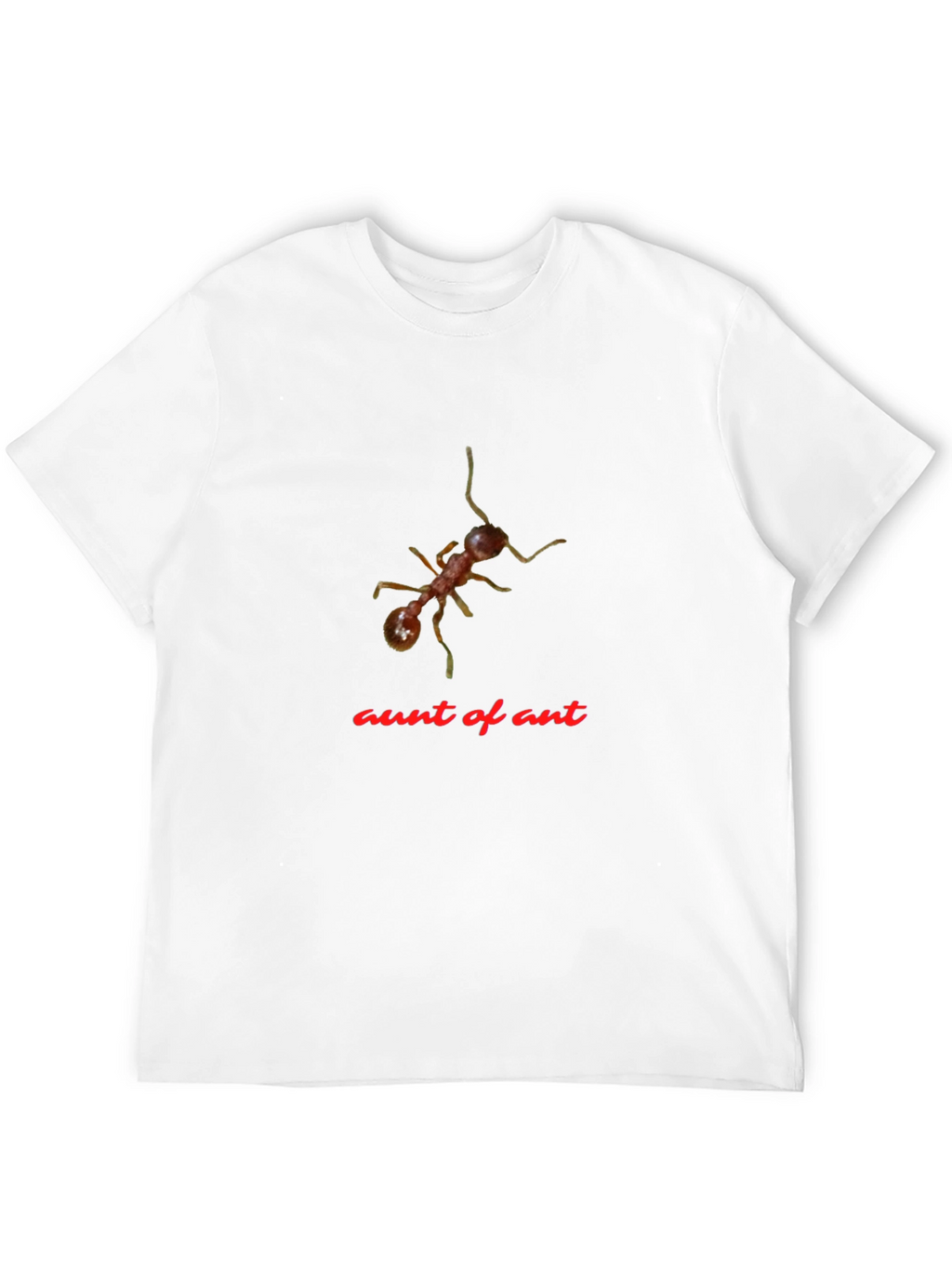 Aunt of Ant T-Shirt - Funny Insect Tee