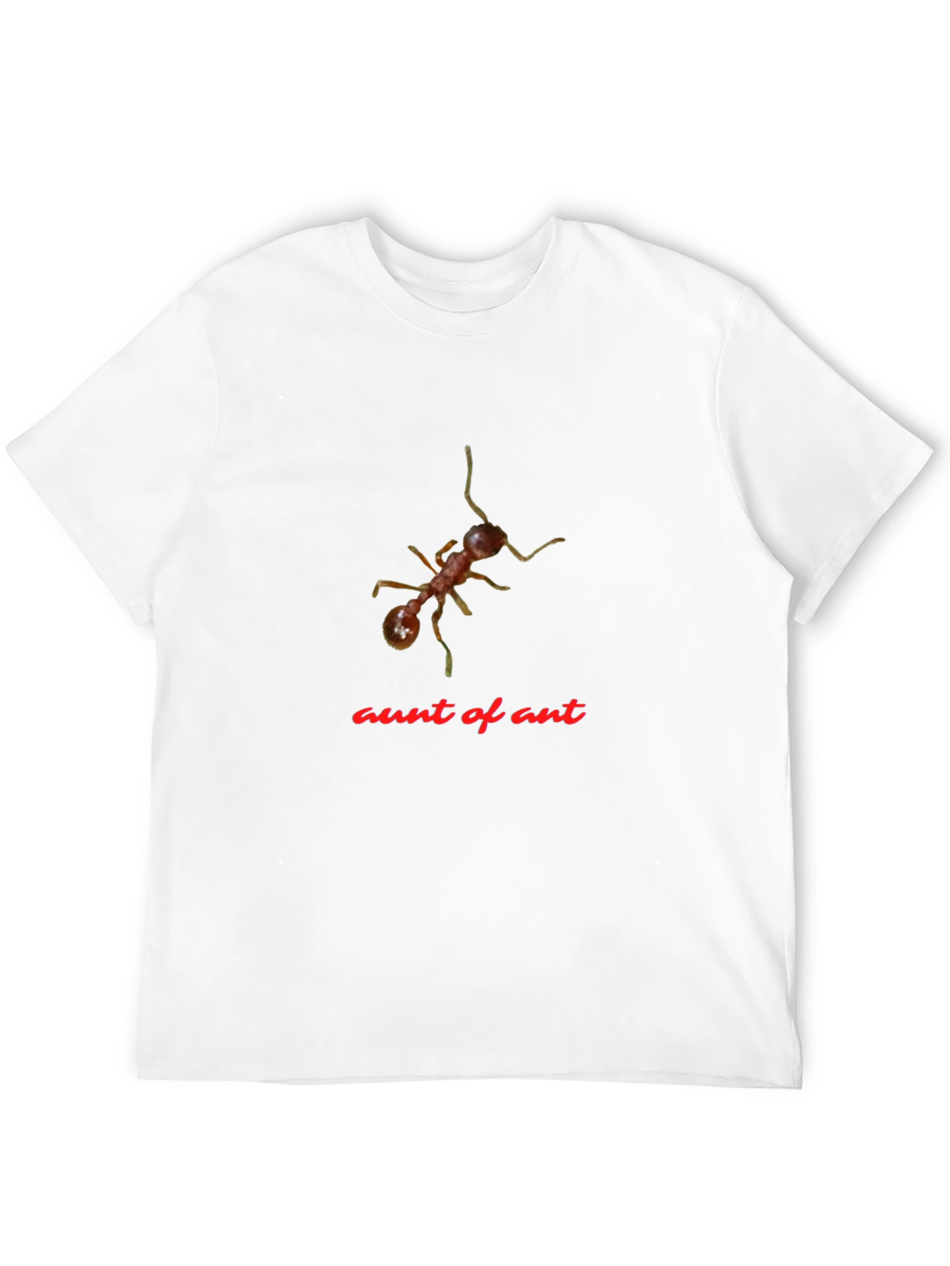 Aunt of Ant T-Shirt - Funny Insect Tee