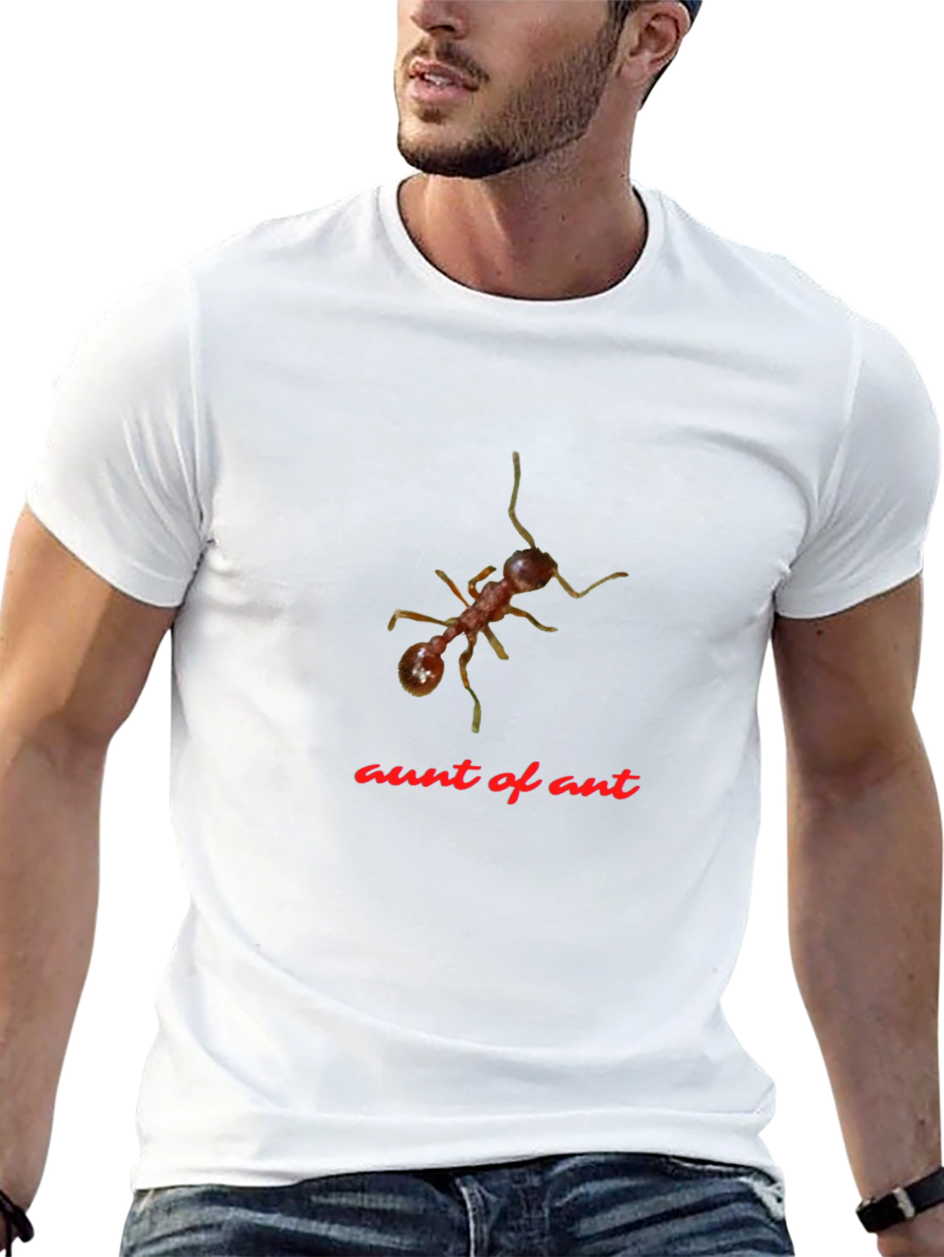Aunt of Ant T-Shirt - Funny Insect Tee