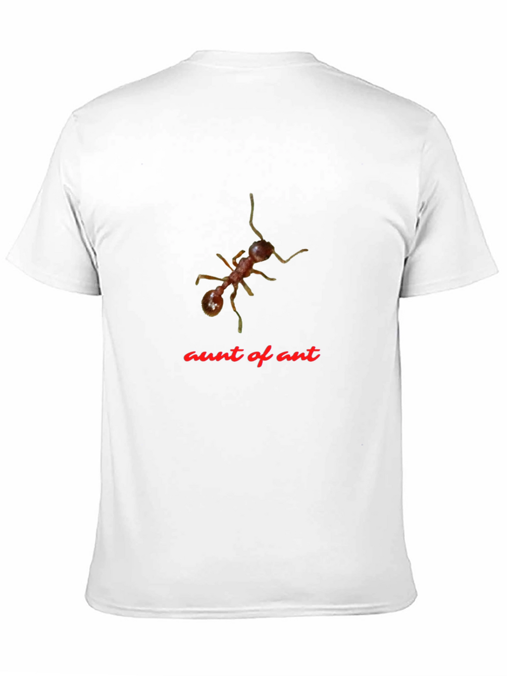 Aunt of Ant T-Shirt - Funny Insect Tee