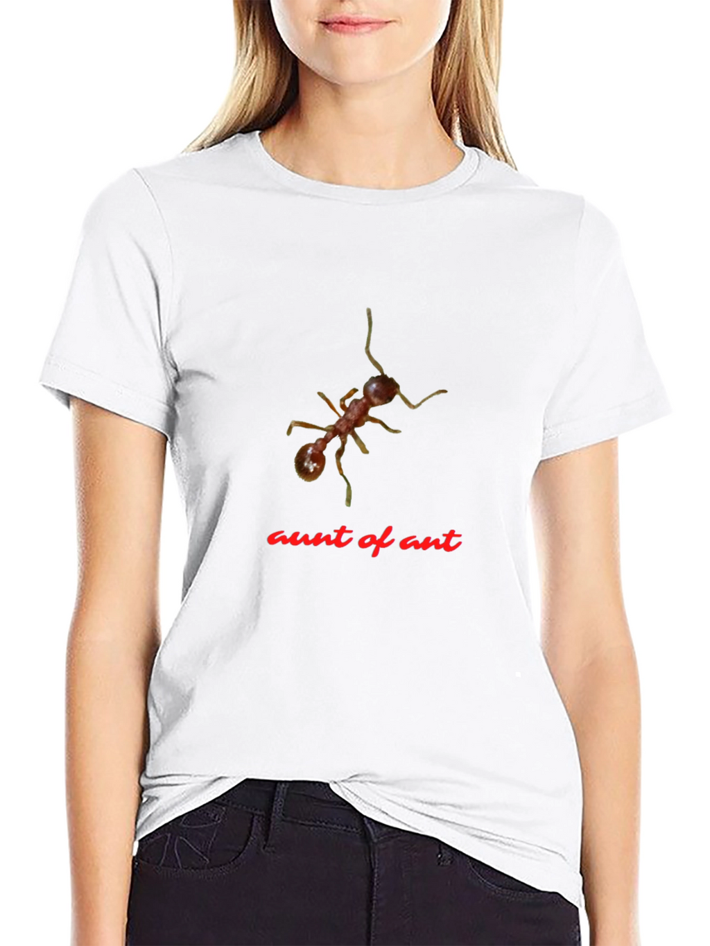 Aunt of Ant T-Shirt - Funny Insect Tee