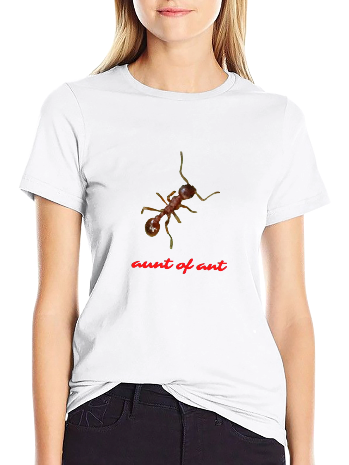 Aunt of Ant T-Shirt - Funny Insect Tee