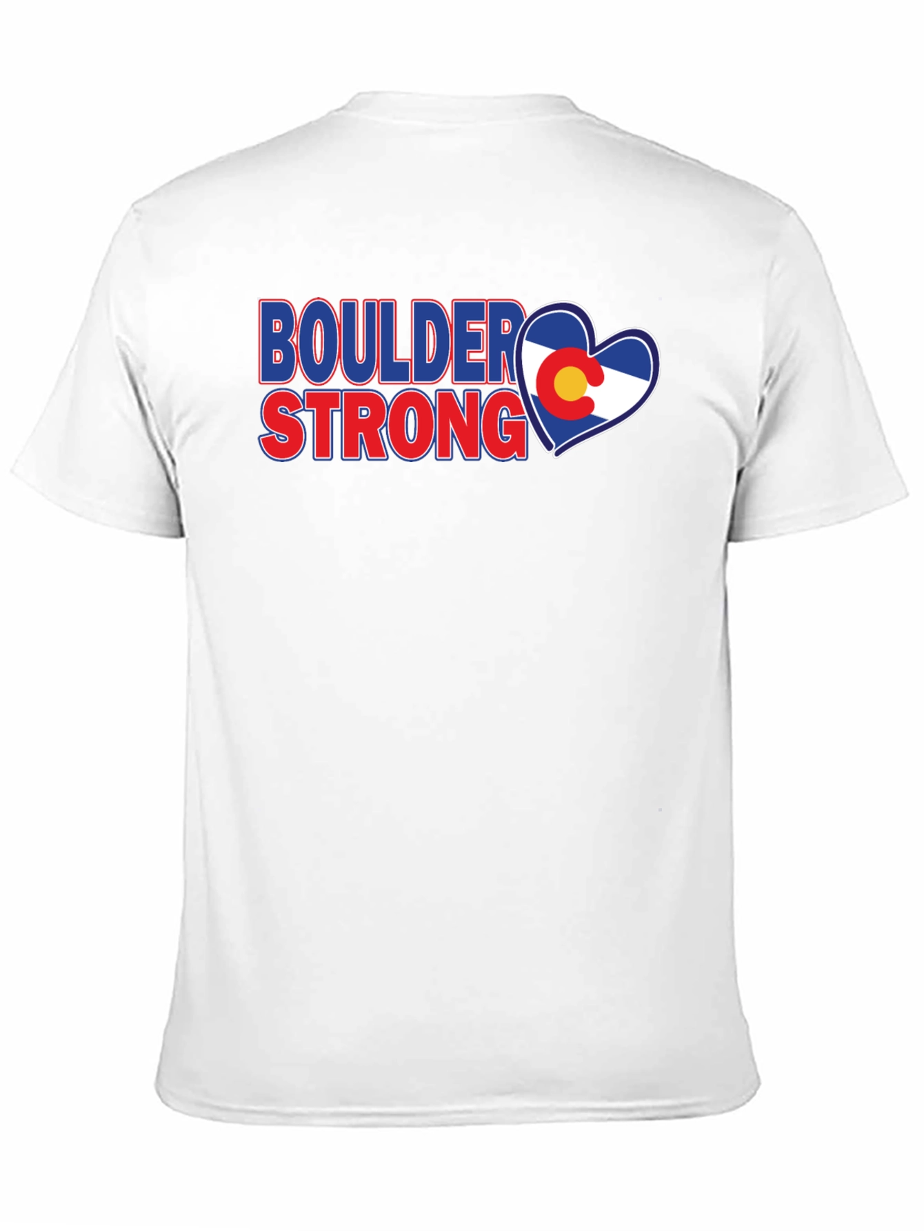 Boulder Strong Colorado Heart T-Shirt
