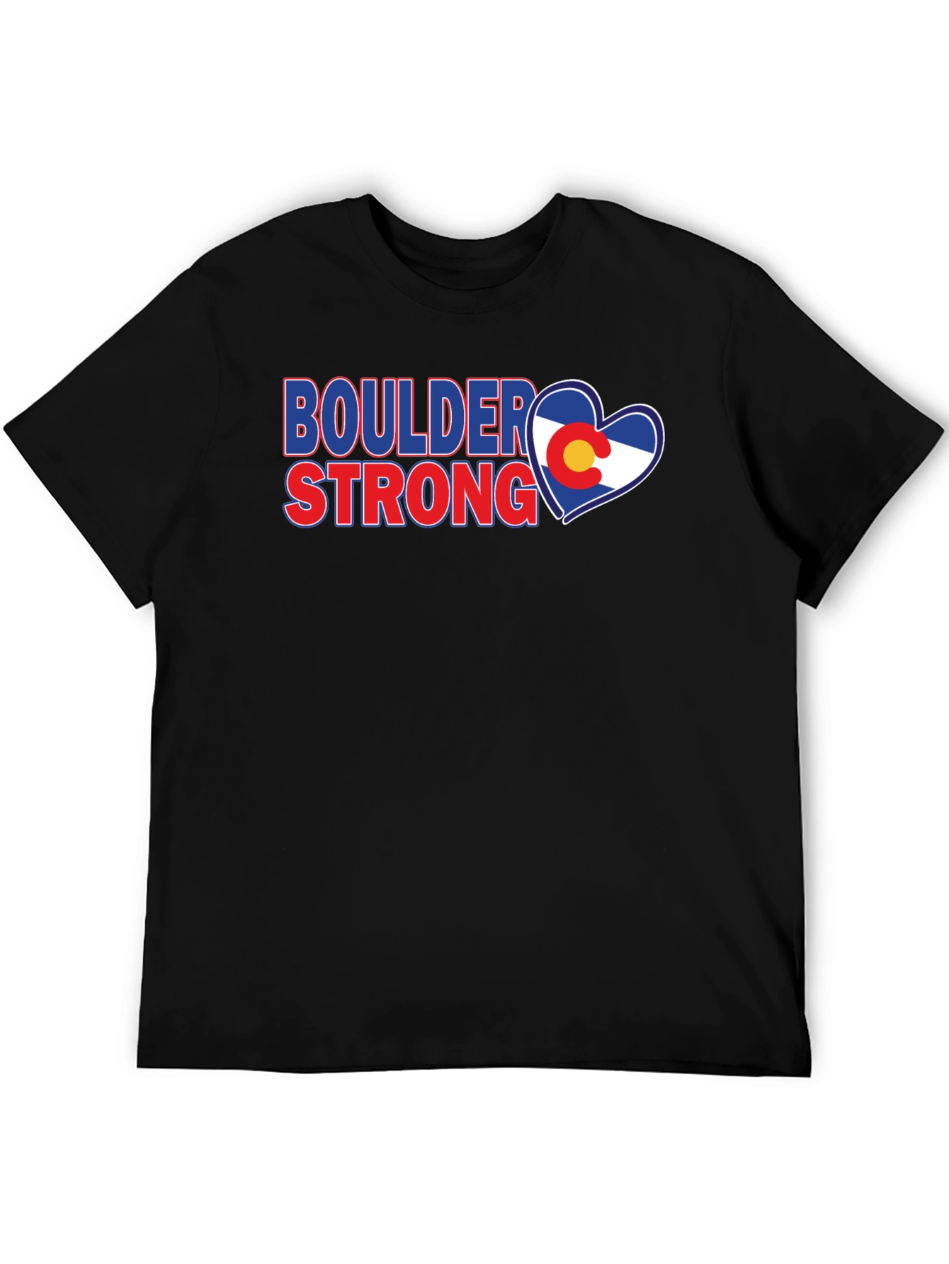 Boulder Strong Colorado Heart T-Shirt